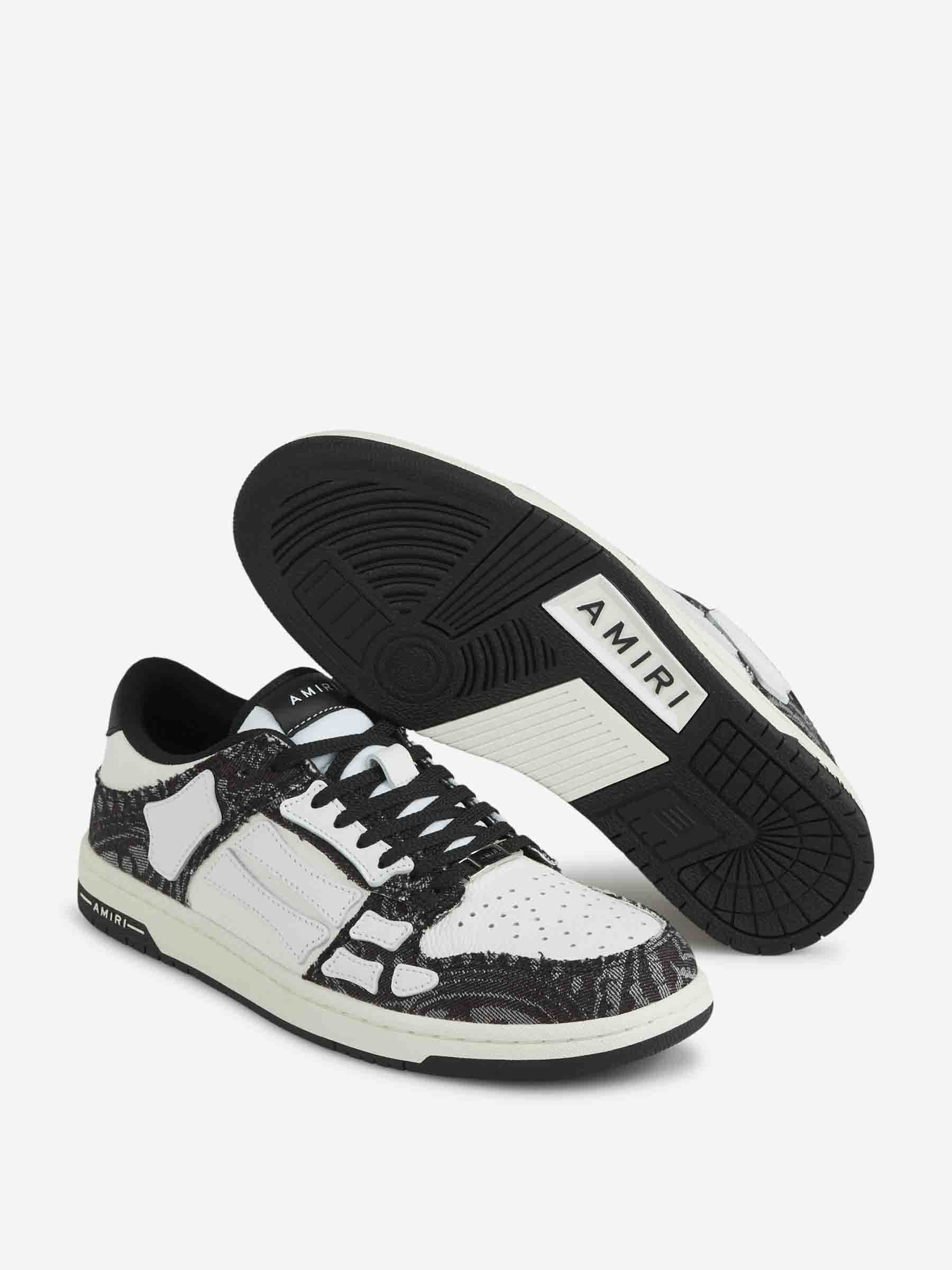 Оригінальна Denim Skeleton Sneakers Amiri – збільшений вид