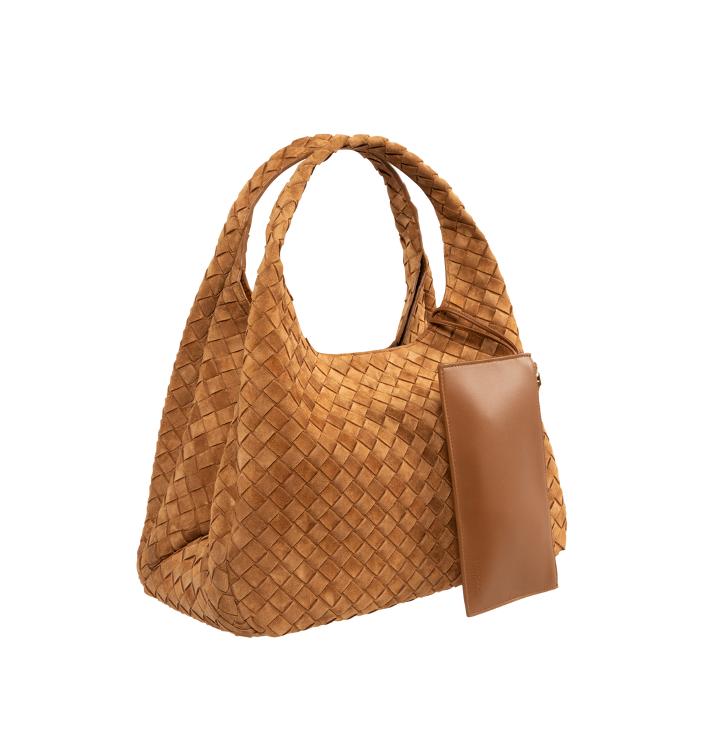 Large Campana Bag Bottega veneta оригінал – Купити в Україні – вид ззаду