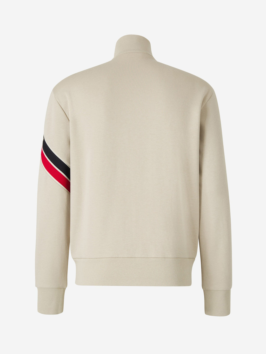 Tricolor Logo Zipper Sweatshirt Moncler оригінал – Купити в Україні – детальний вид