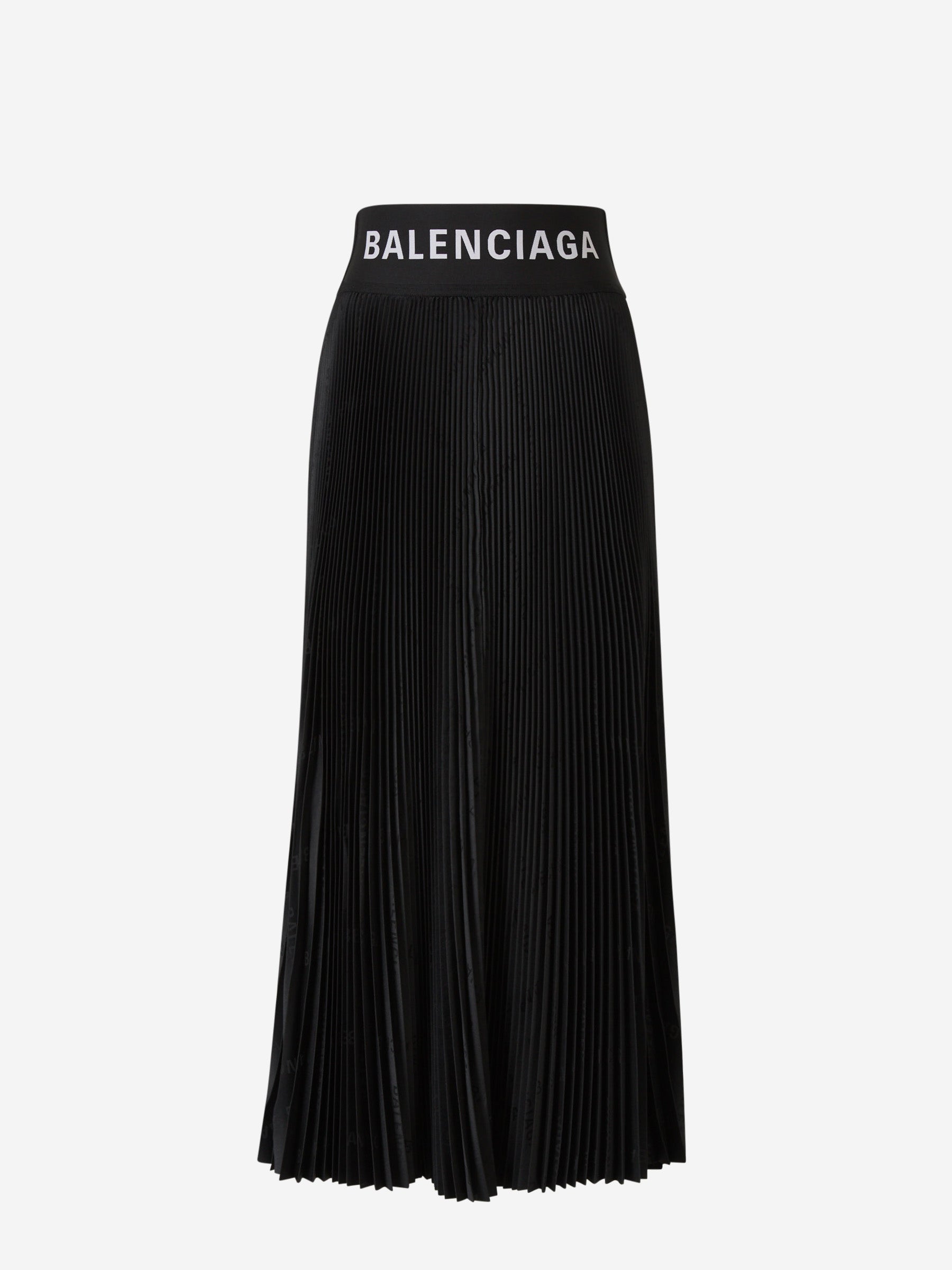 Pleated MIDI Skirt Balenciaga оригінал – Купити в Україні – боковий вид