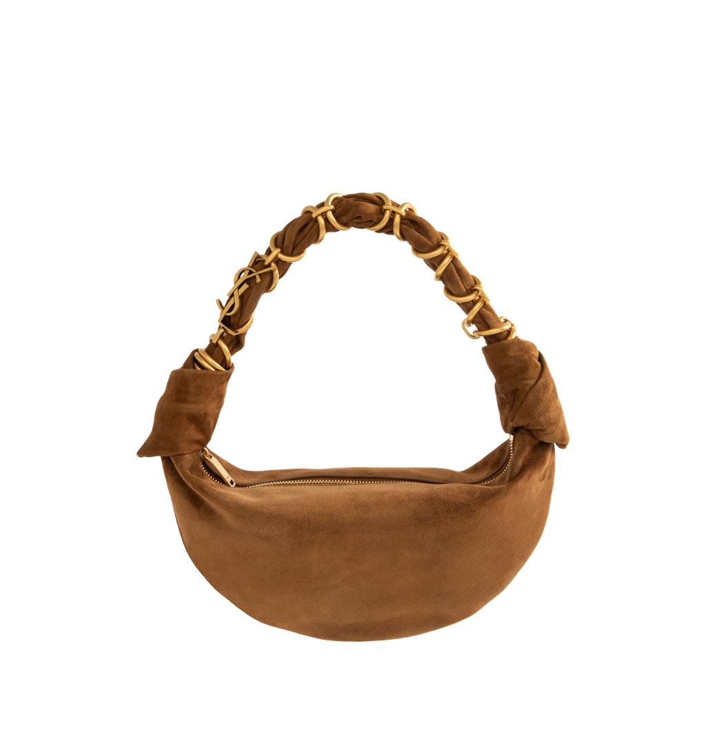 Amalia Mini Hobo Bag Saint laurent оригінал – Купити в Україні – боковий вид