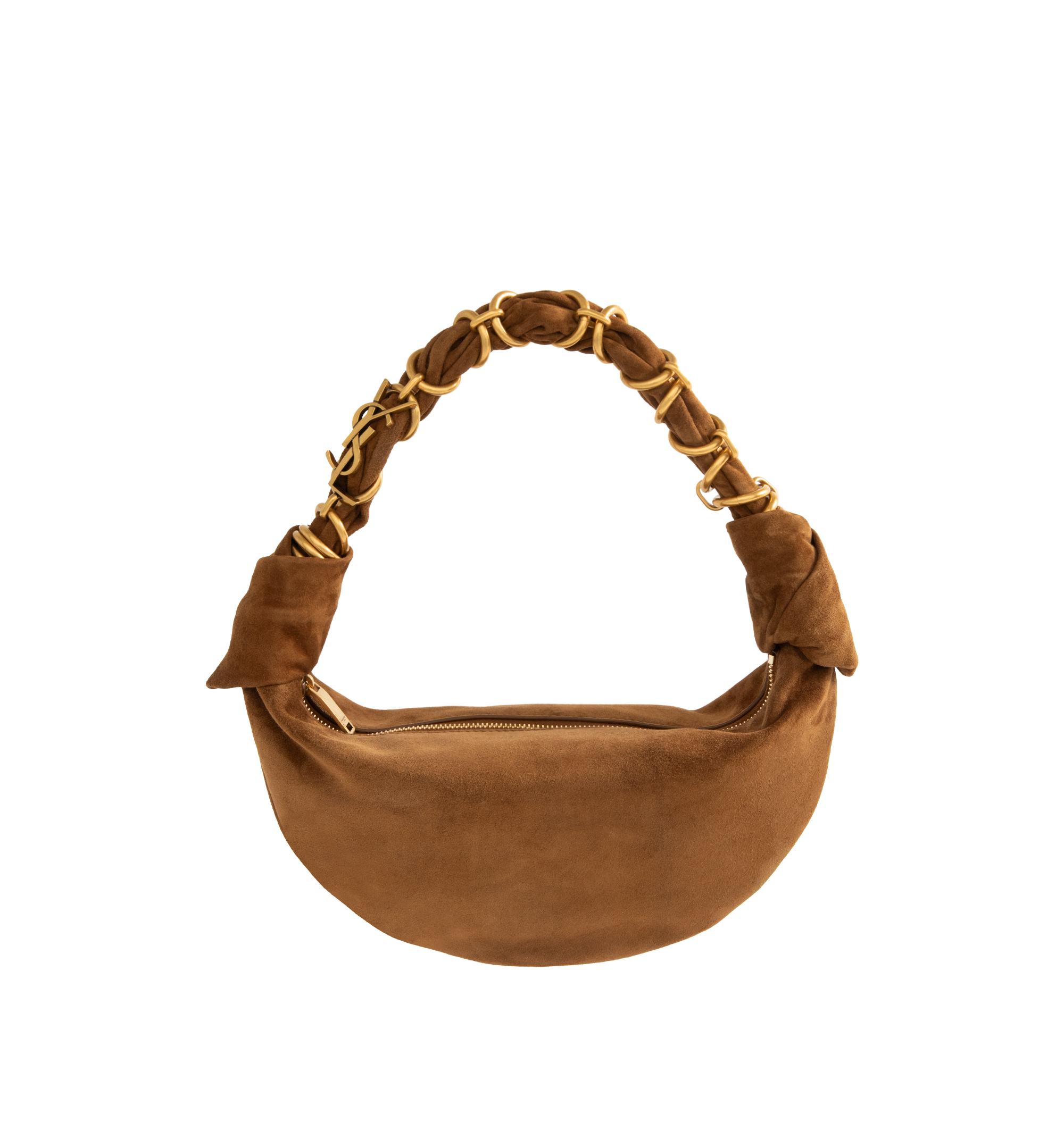Amalia Mini Hobo Bag Saint laurent оригінал – Купити в Україні – боковий вид