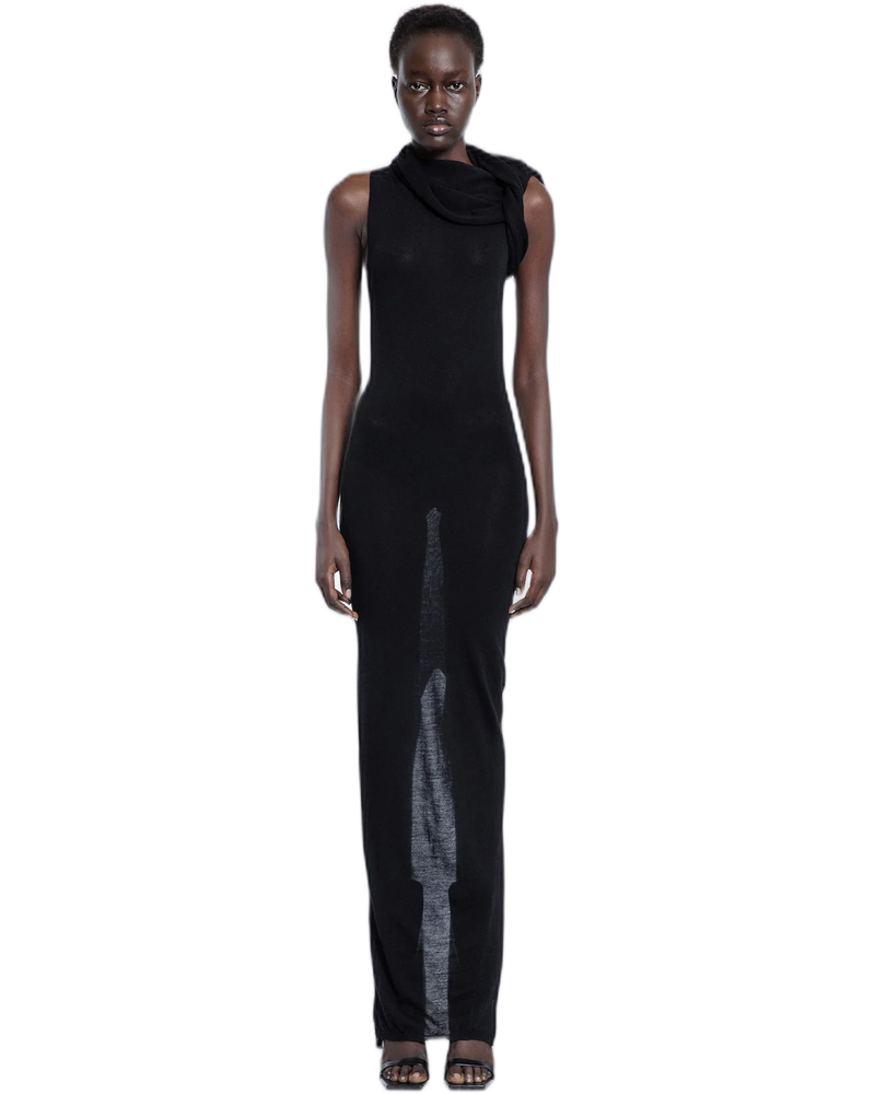Abito a Fasce di Hollywood - RICK OWENS (Background Removed)