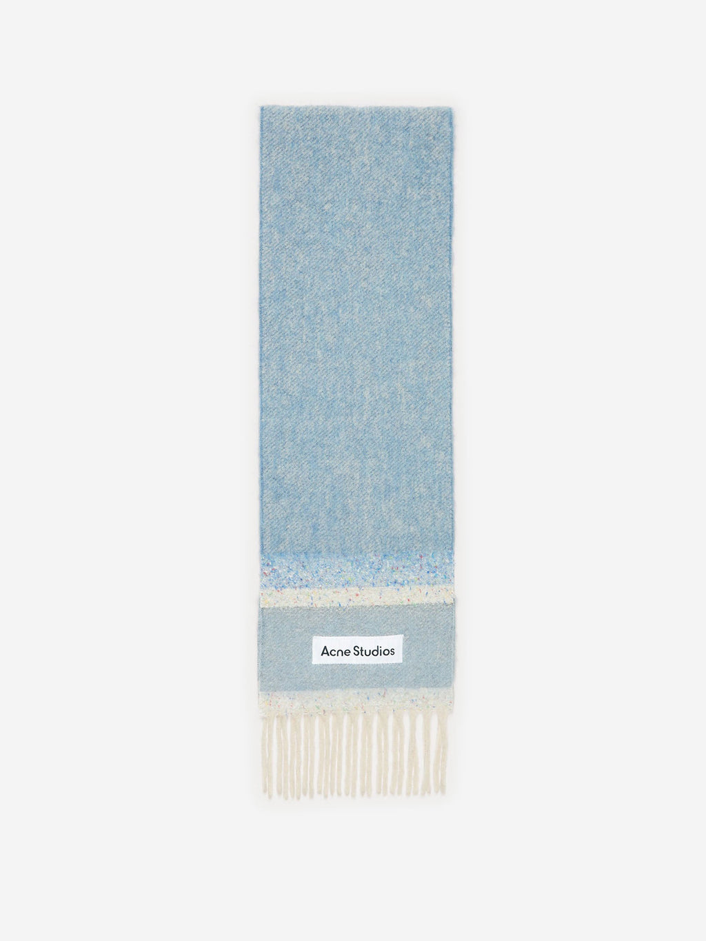 Bufanda Mohair Logo Acne studios – Гарантія оригінальності – боковий вид