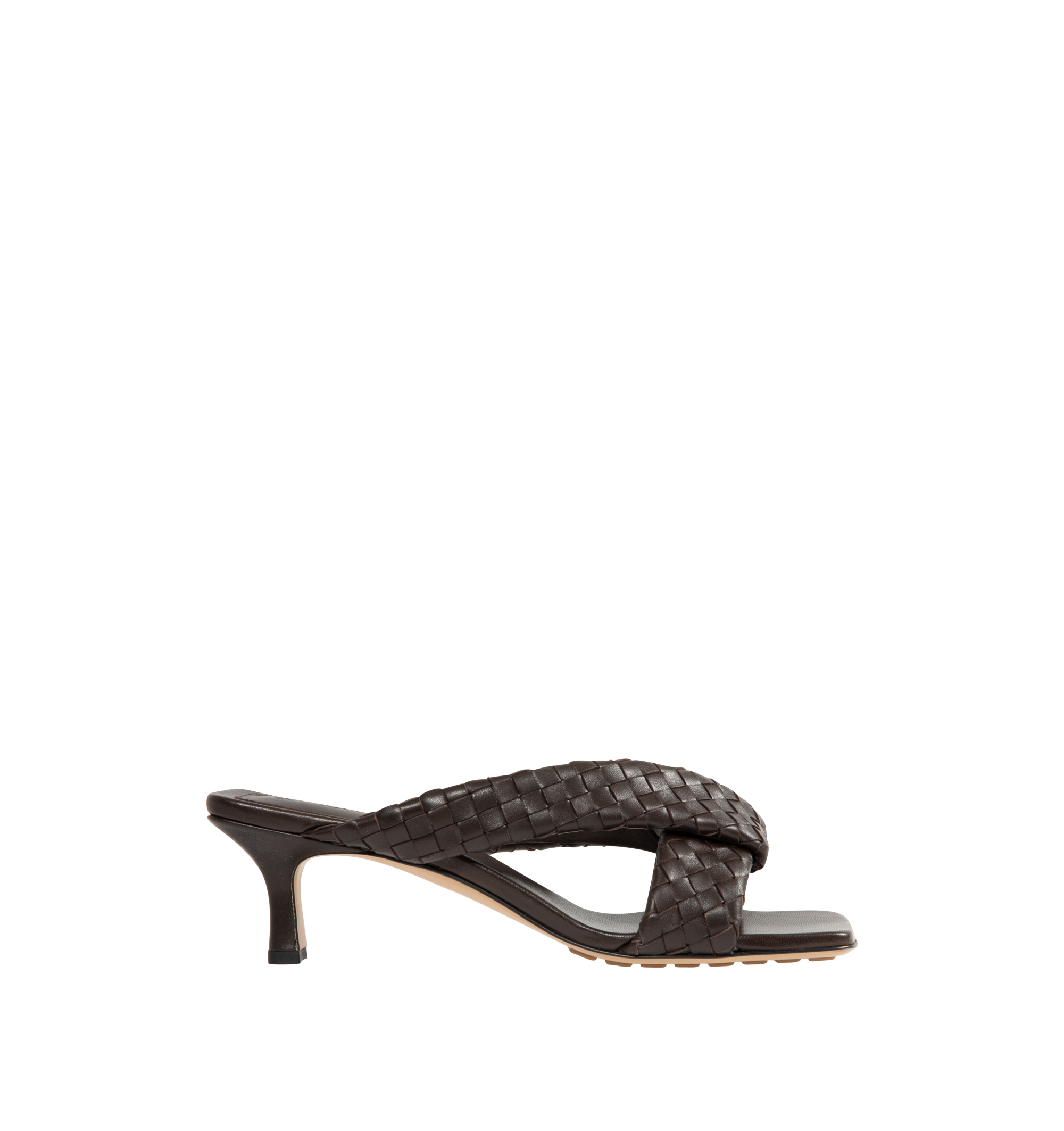 Riva Mule Bottega veneta – Гарантія оригінальності – боковий вид
