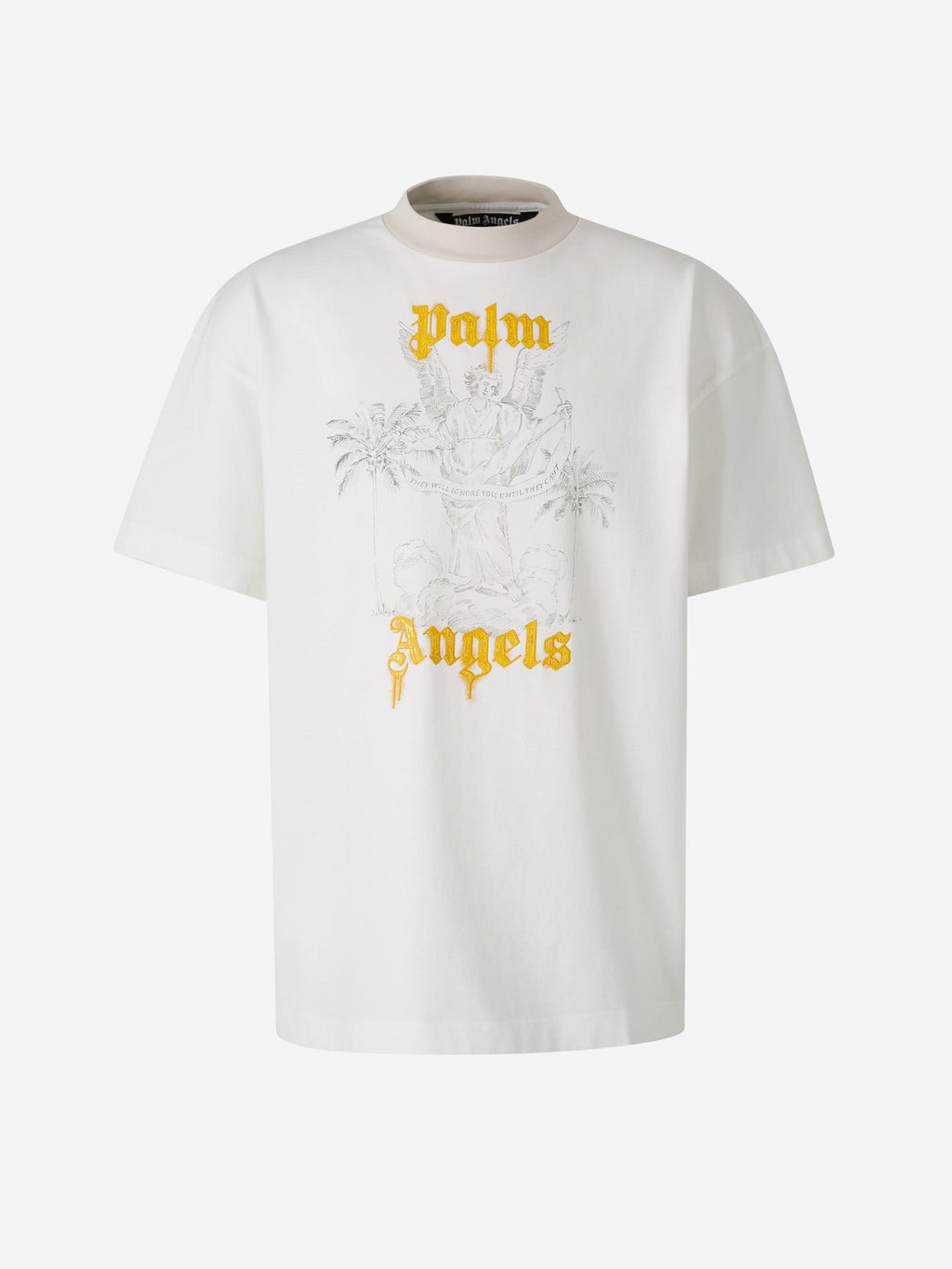 Angel Motif T-Shirt Palm angels – Гарантія оригінальності – боковий вид