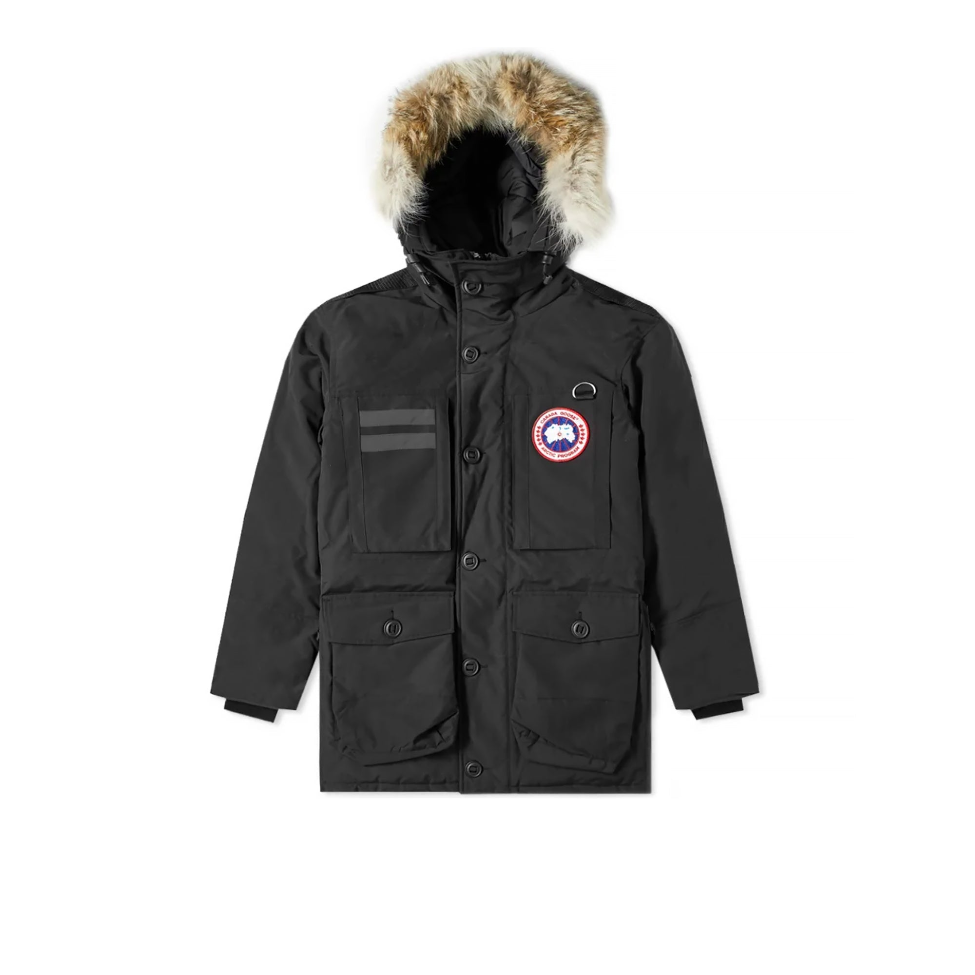 Mens Macculloch Parka Black Noir Canada goose оригінал – Купити в Україні – боковий вид