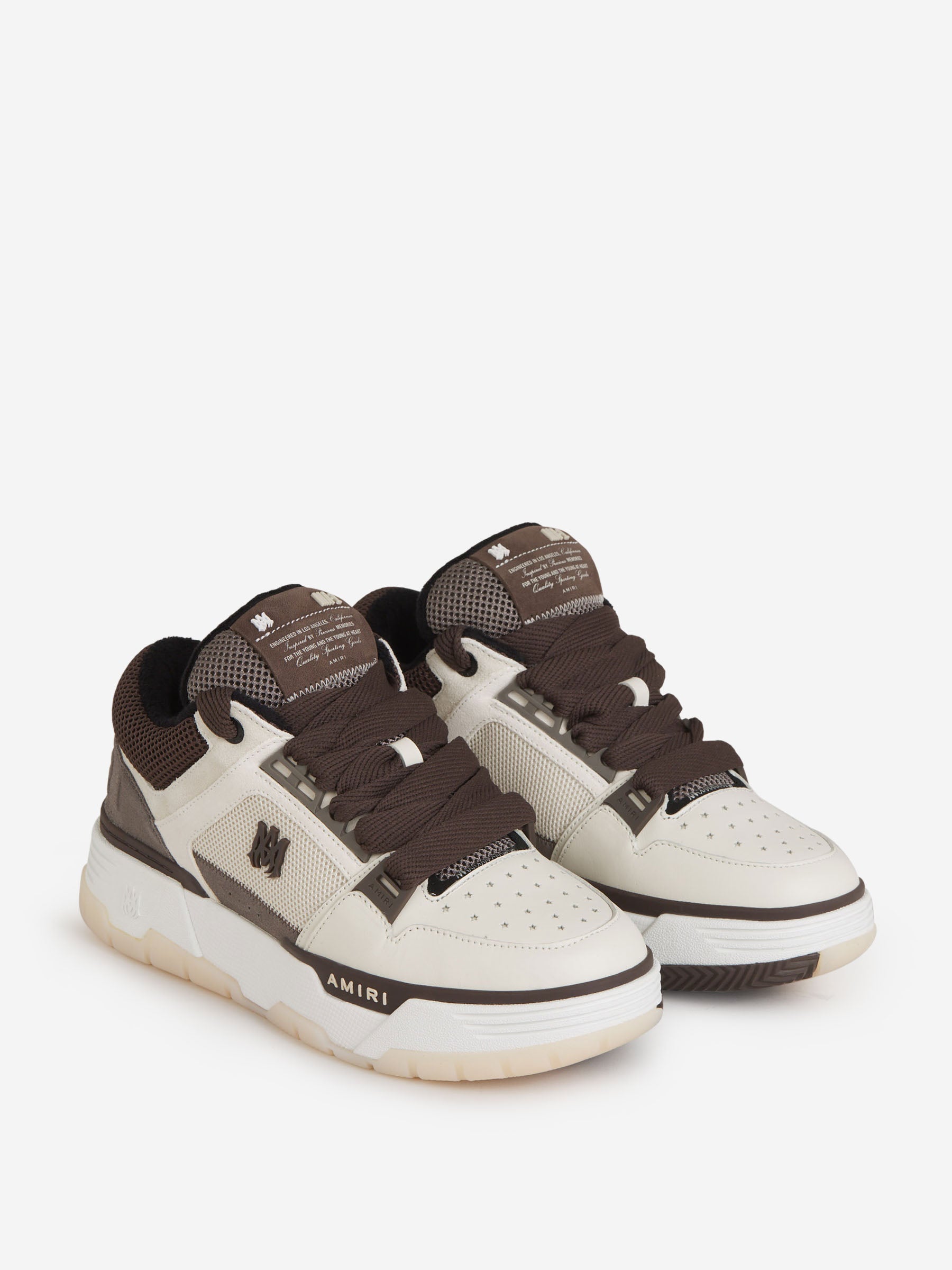 Оригінальна Leather Ma-1 Sneakers Amiri – вид ззаду