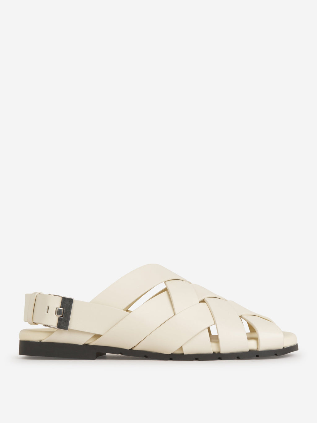 Leather Alfie Sandals Bottega veneta оригінал – Купити в Україні – боковий вид
