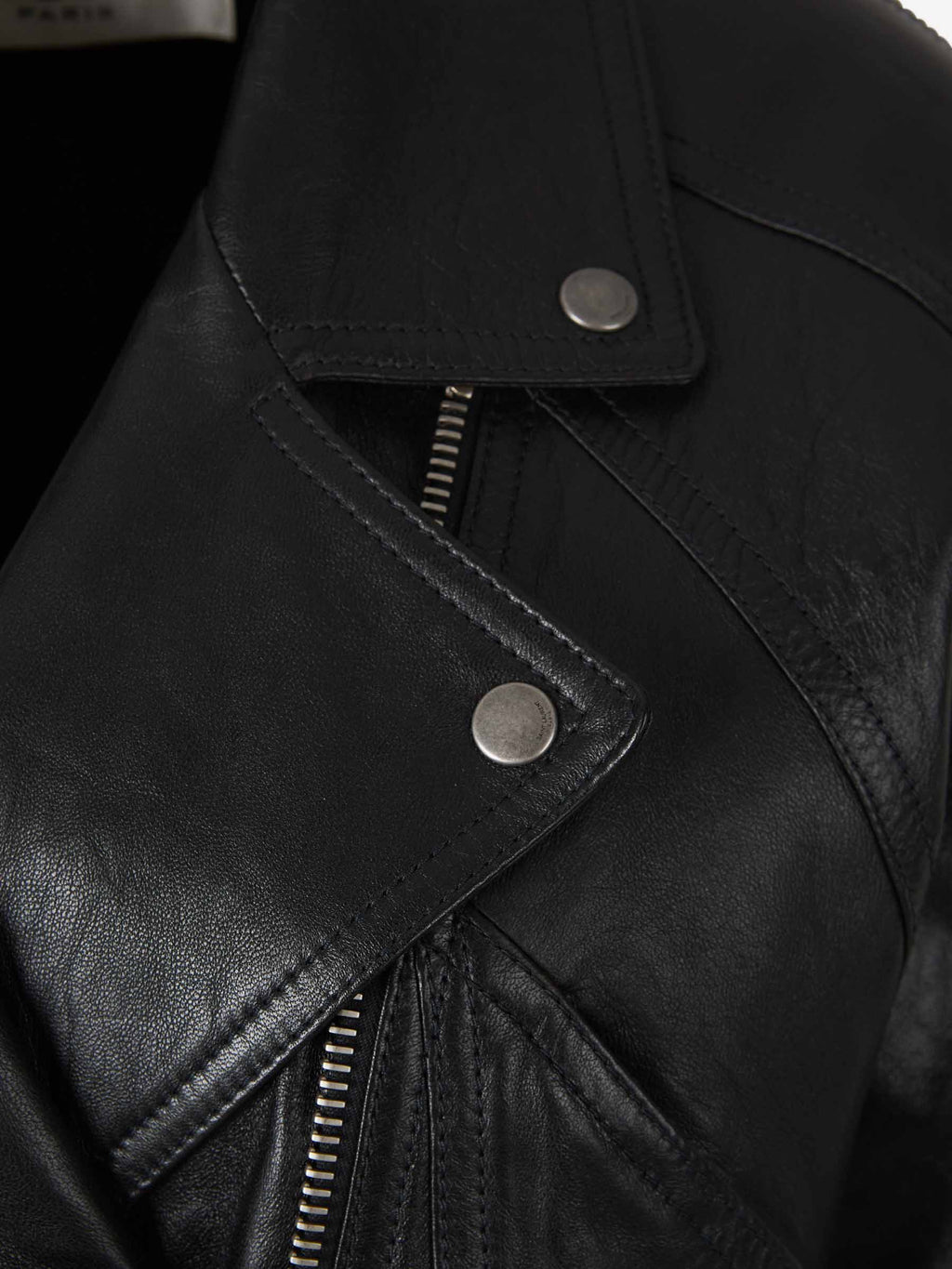 Biker Leather Trench Coat Saint laurent оригінал – Купити в Україні – детальний вид
