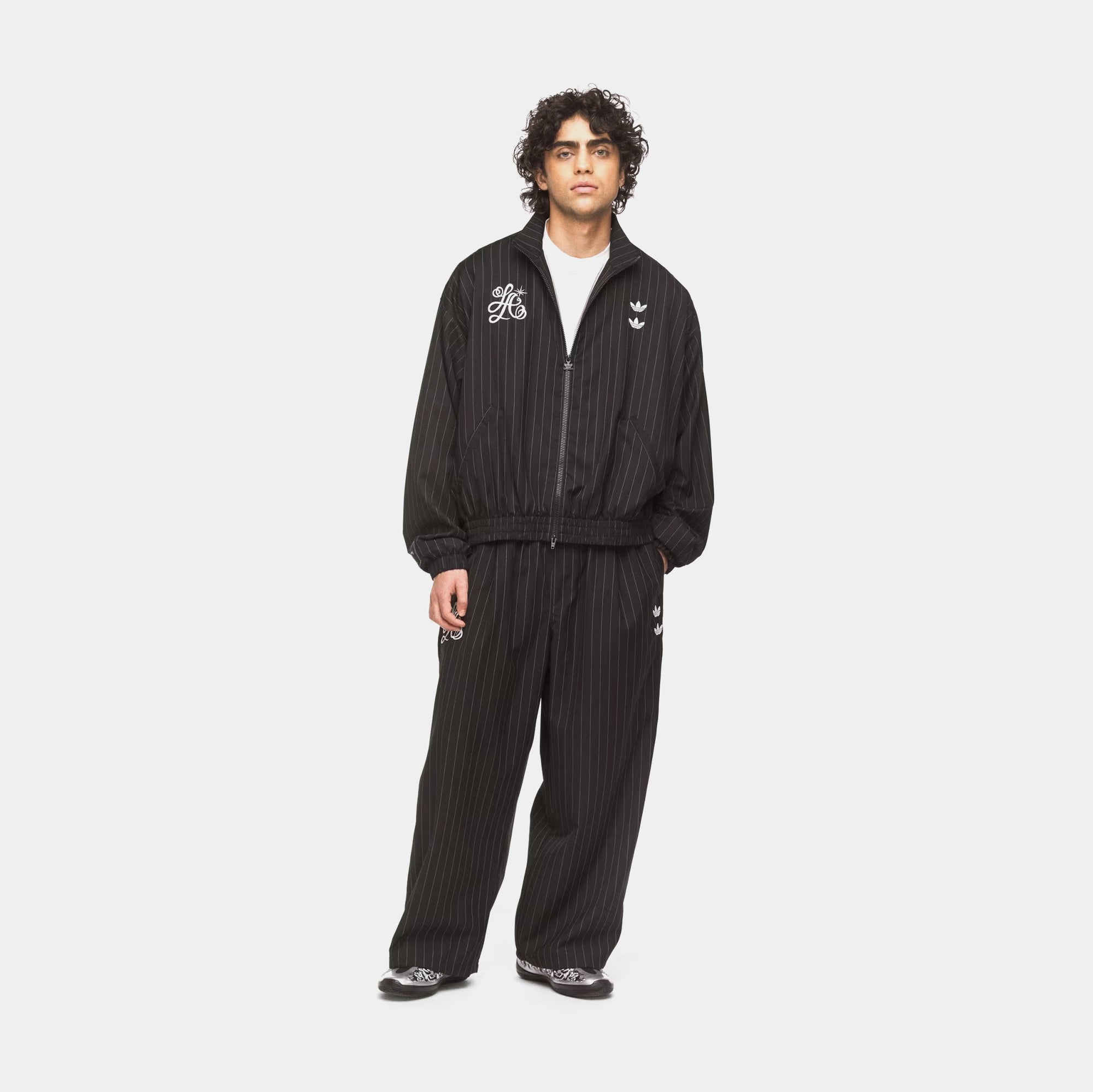 Chavarria Pinstripe Track Mens Jacket Adidas – Гарантія оригінальності – детальний вид