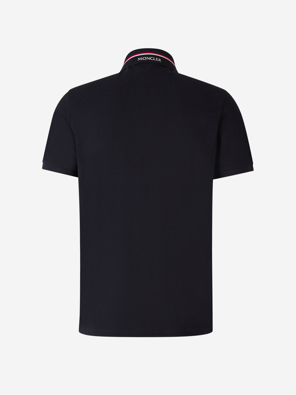 Оригінальна Cotton Piqué Polo Moncler – вид ззаду
