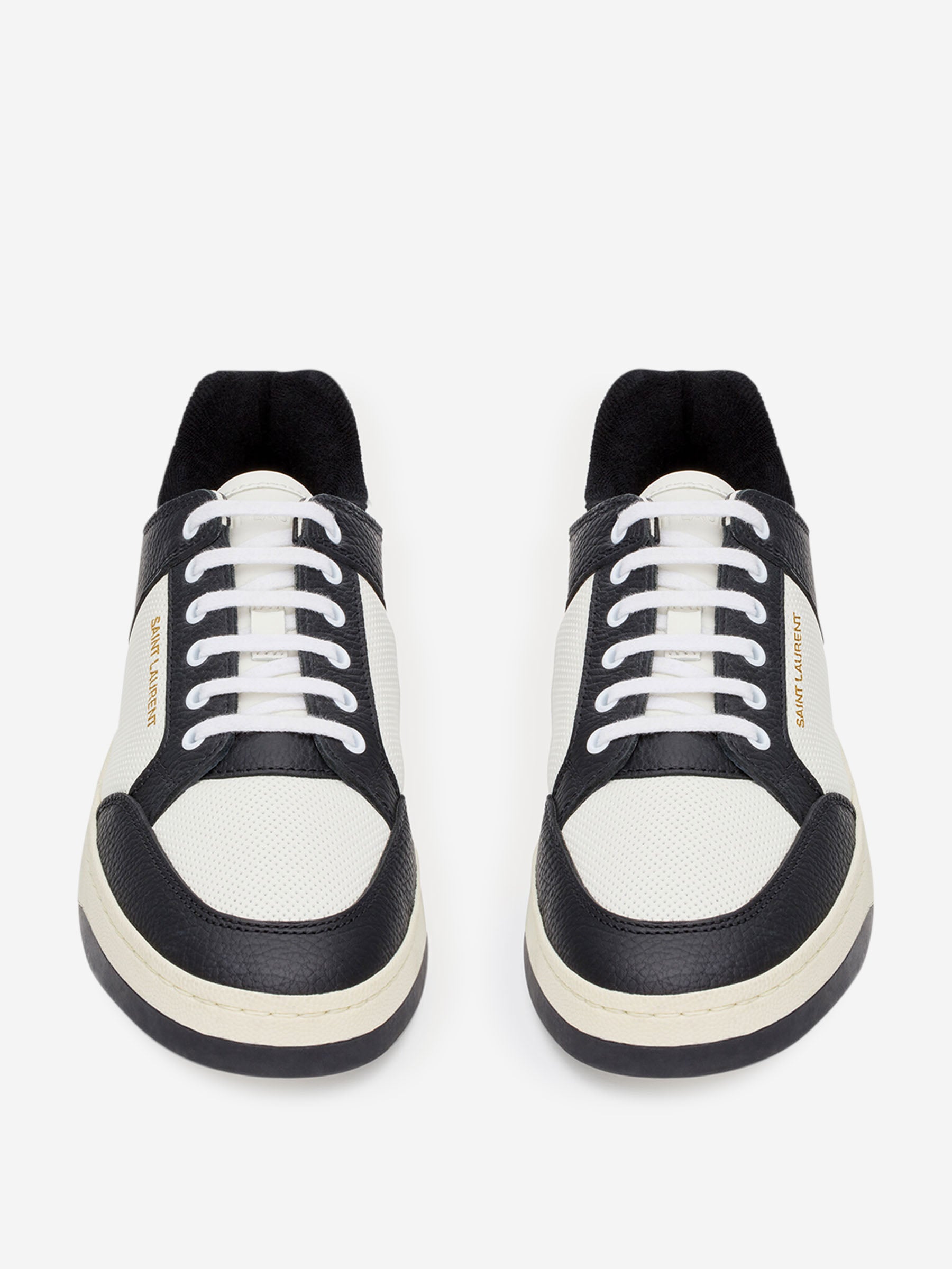 Leather Sneakers Logo Sl Saint laurent оригінал – Купити в Україні – детальний вид