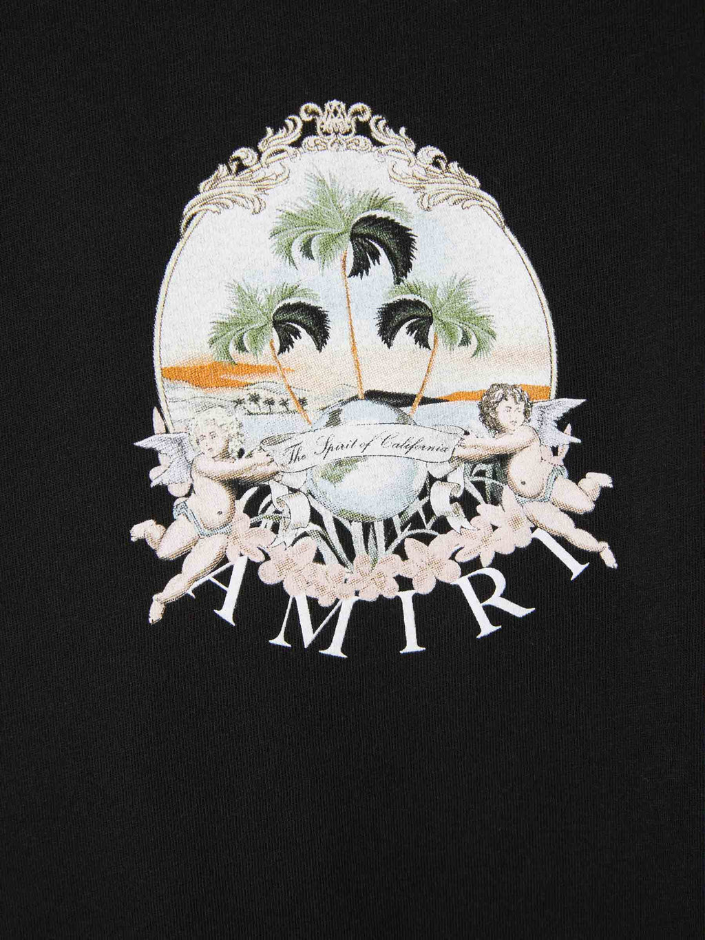 Printed Cotton T-Shirt Amiri оригінал – Купити в Україні – збільшений вид