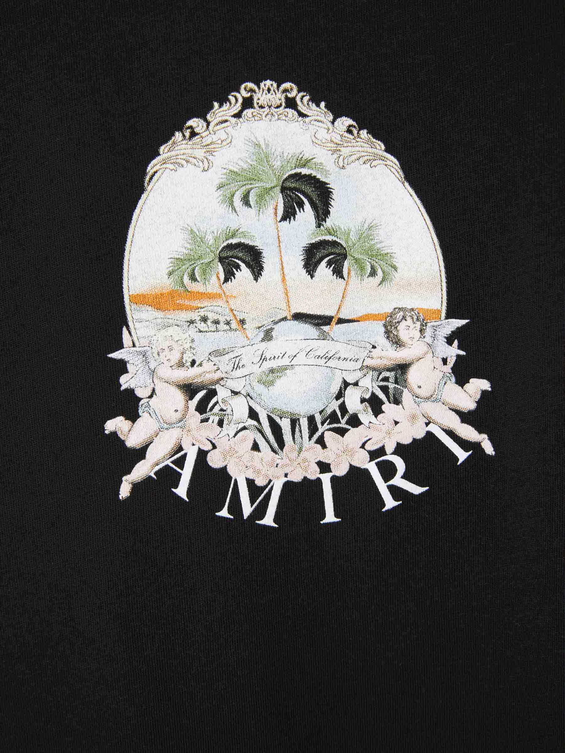 Printed Cotton T-Shirt Amiri оригінал – Купити в Україні – збільшений вид