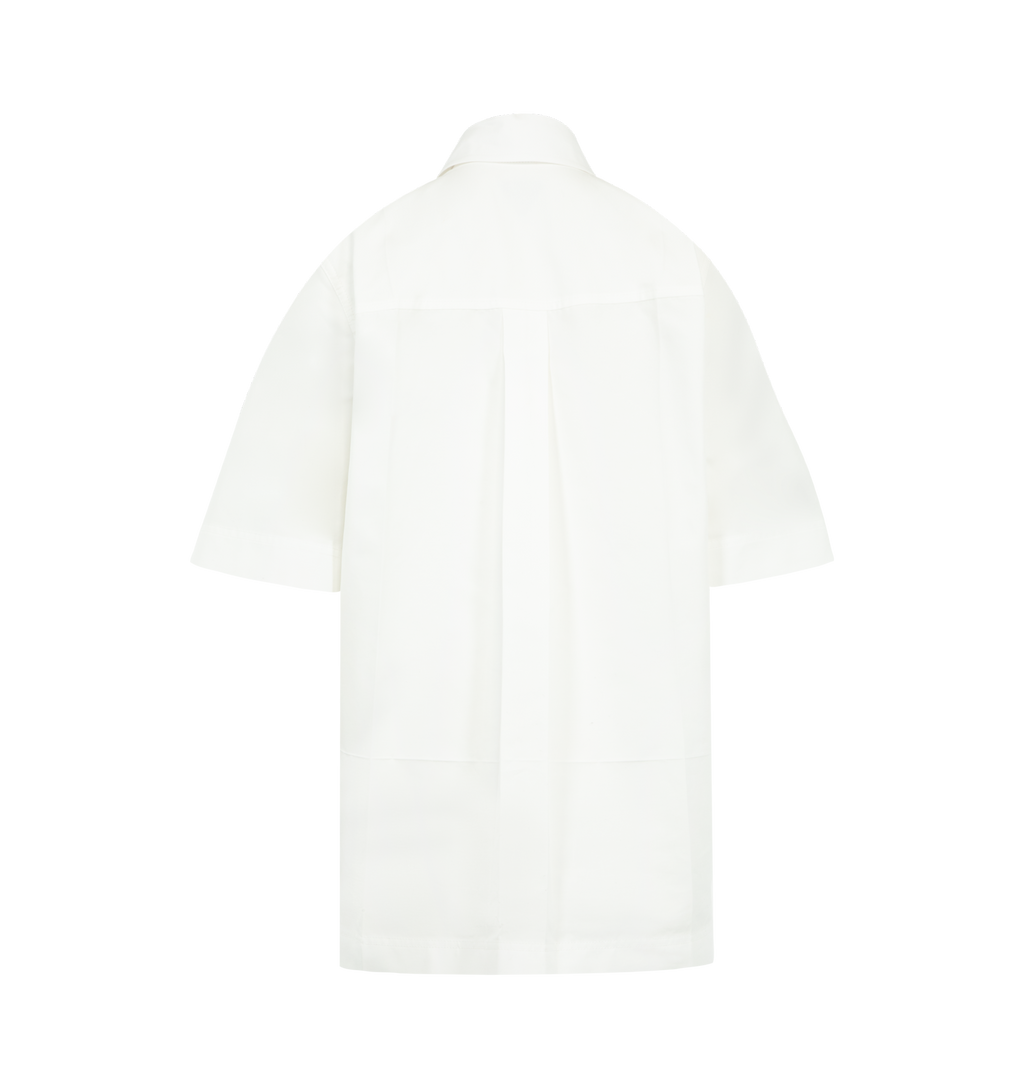 Compact Cotton Toile Shirt Bottega veneta оригінал – Купити в Україні – вид ззаду