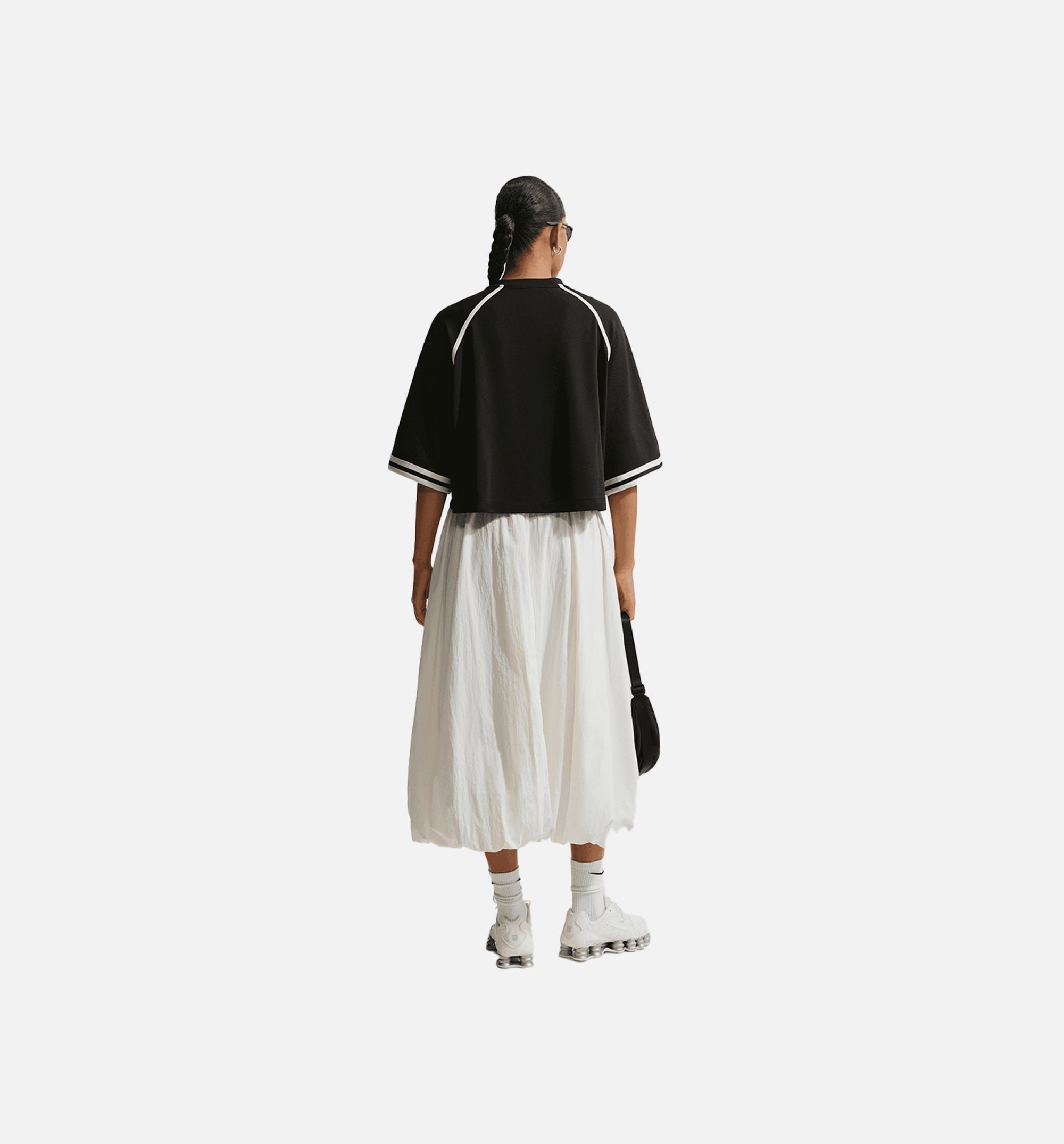 Oversized Drop Shoulder Womens Short Sleeve Shirt Nike оригінал – Купити в Україні – вид ззаду