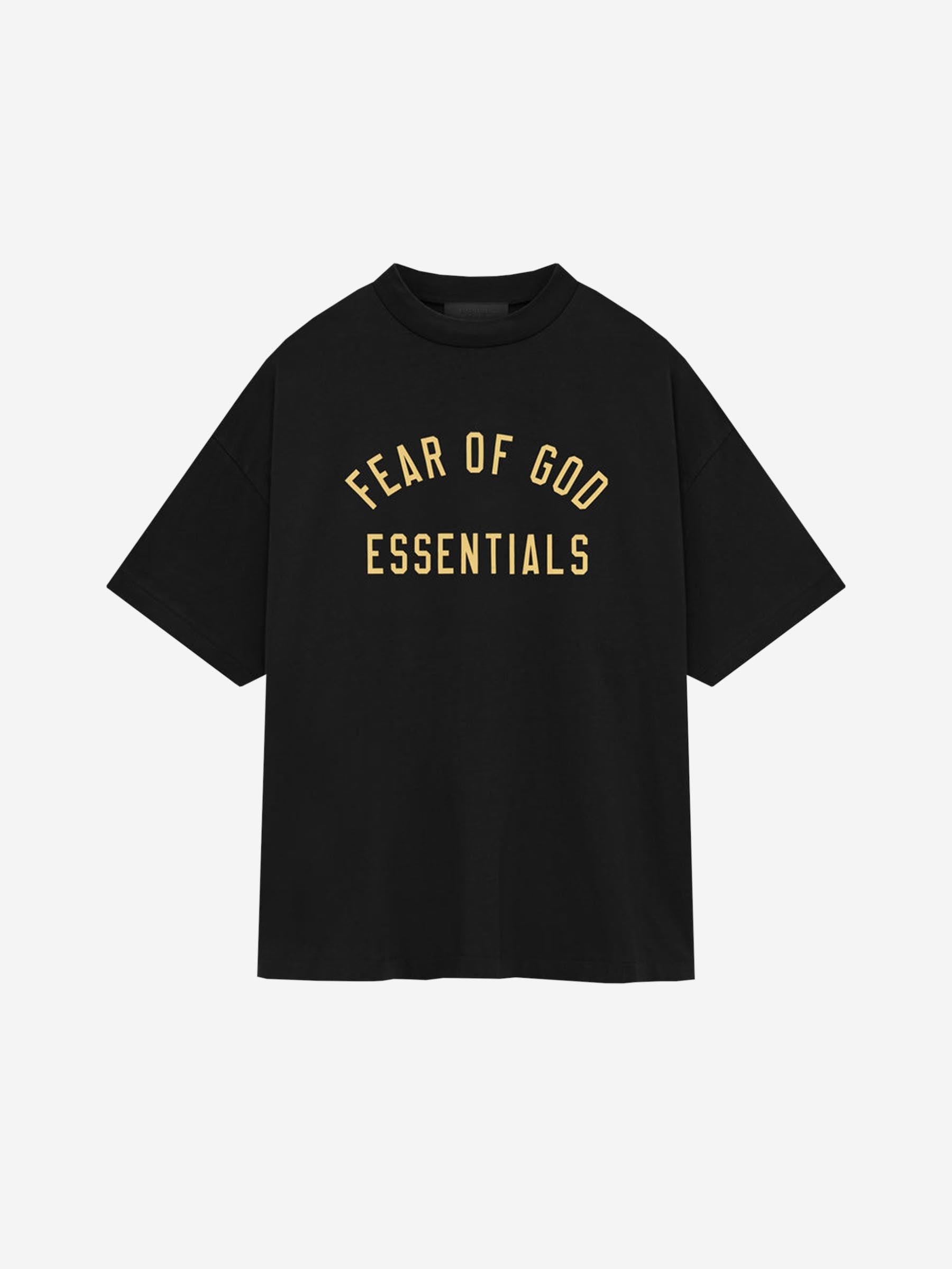 Cotton Logo T-Shirt Fear of god оригінал – Купити в Україні – боковий вид