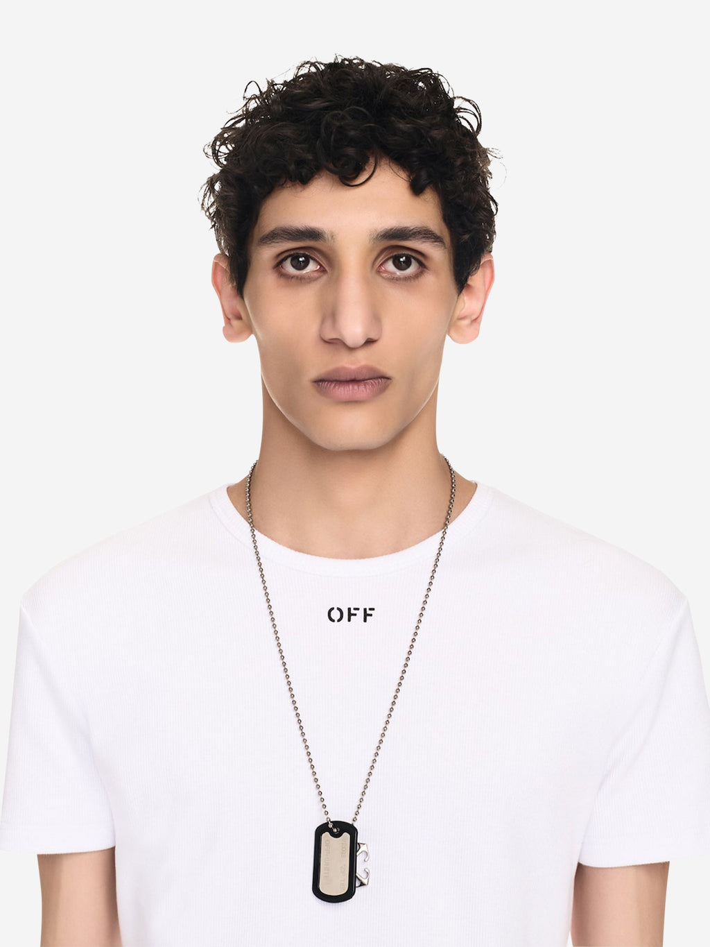 Logo Plate Off-white – Гарантія оригінальності – вид ззаду