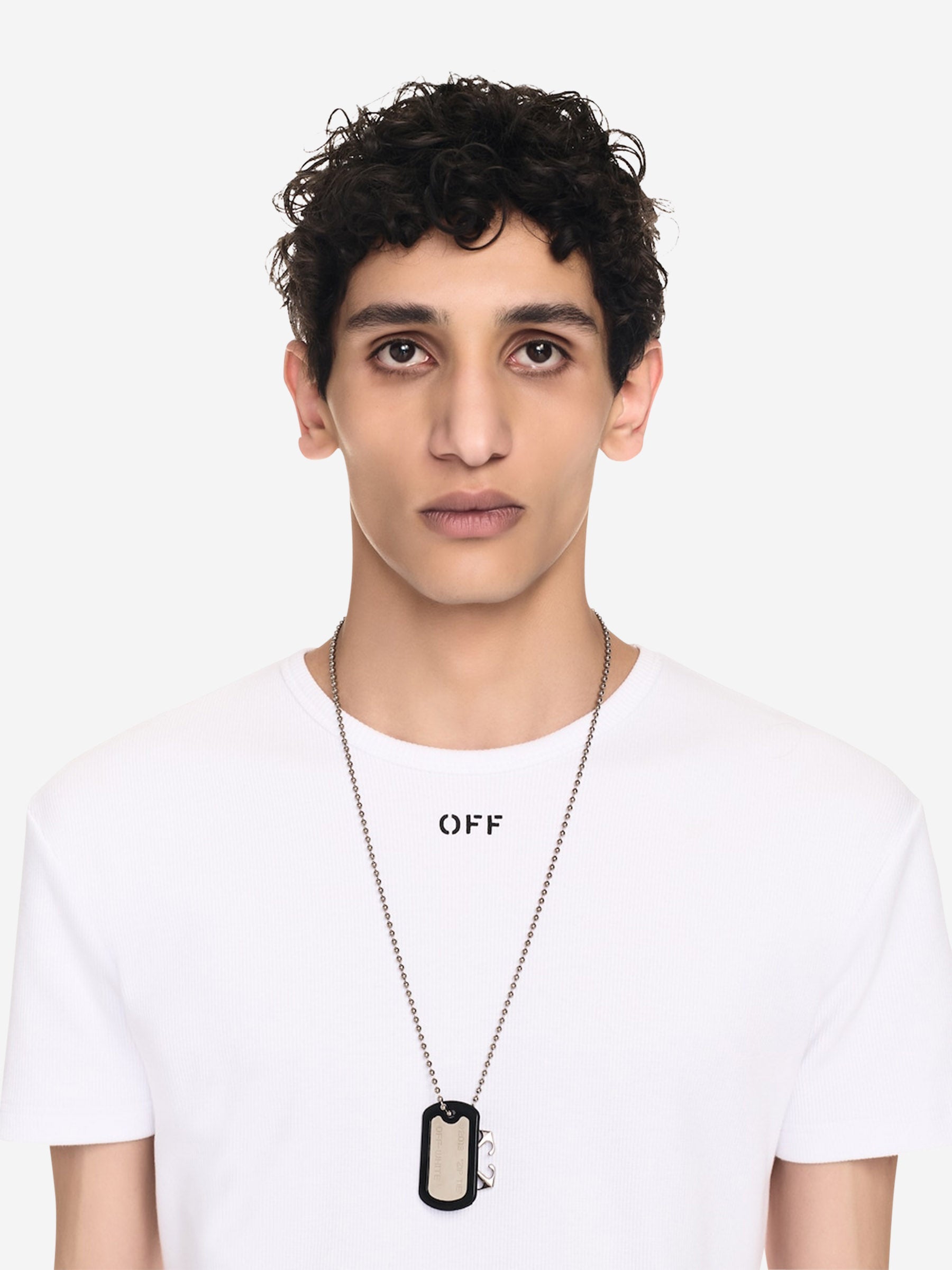 Logo Plate Off-white – Гарантія оригінальності – вид ззаду