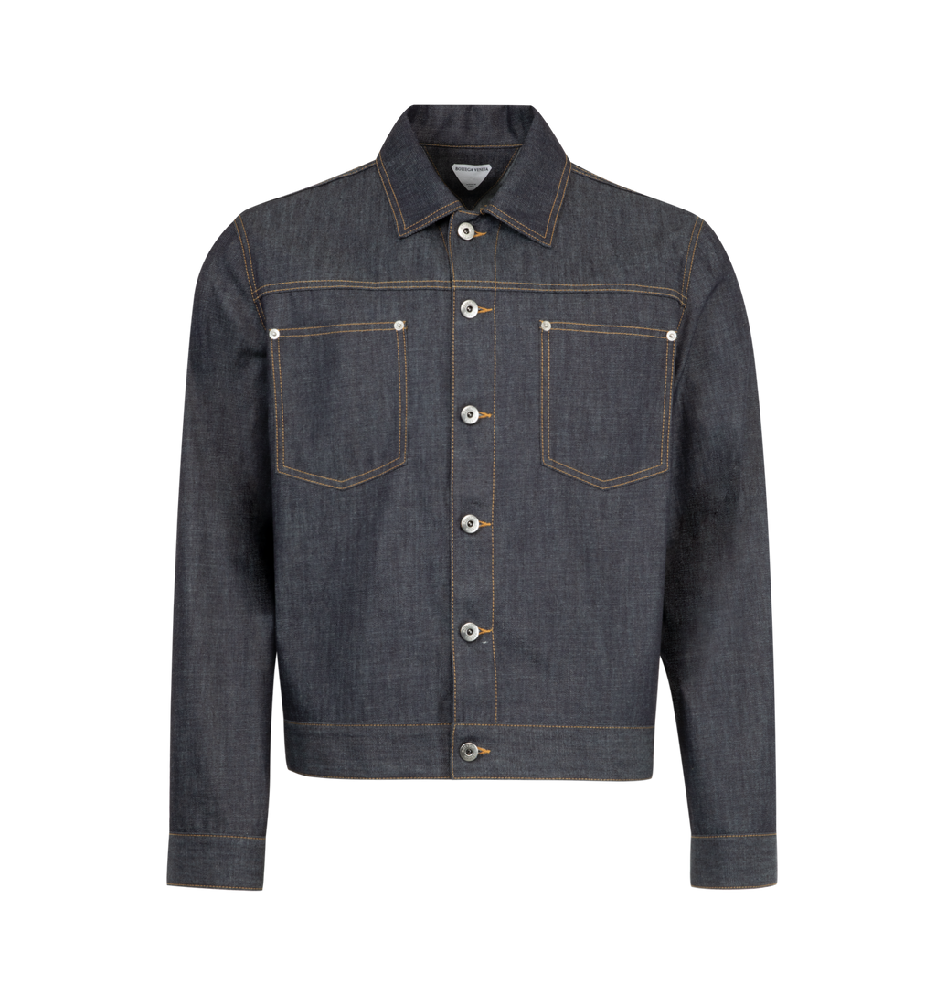 Denim Jacket Bottega veneta оригінал – Купити в Україні – боковий вид