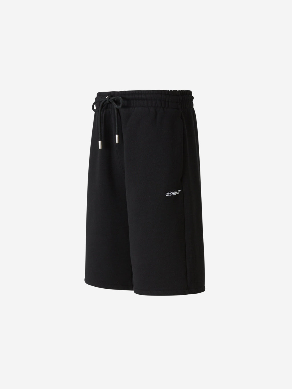 Cotton Logo Bermuda Shorts Off-white оригінал – Купити в Україні – вид ззаду