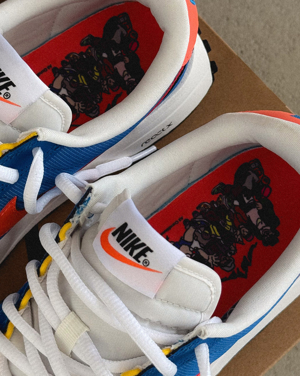 LDV Nike – Гарантія оригінальності – детальний вид