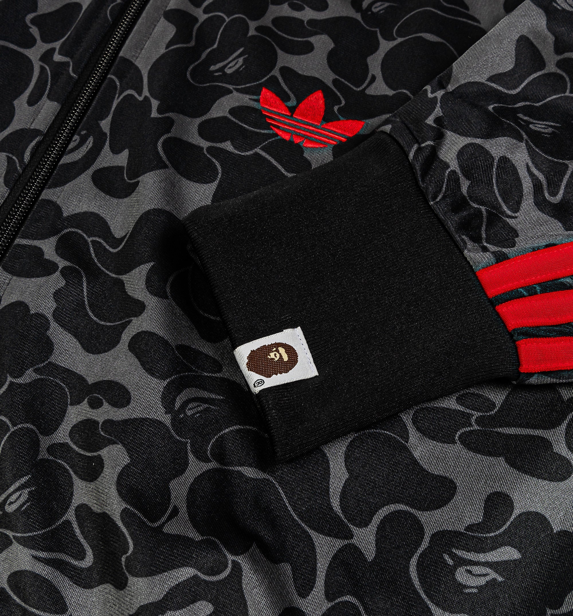 Оригінальна Bape X Adidas All Over Print Mens Track Top Adidas – детальний вид