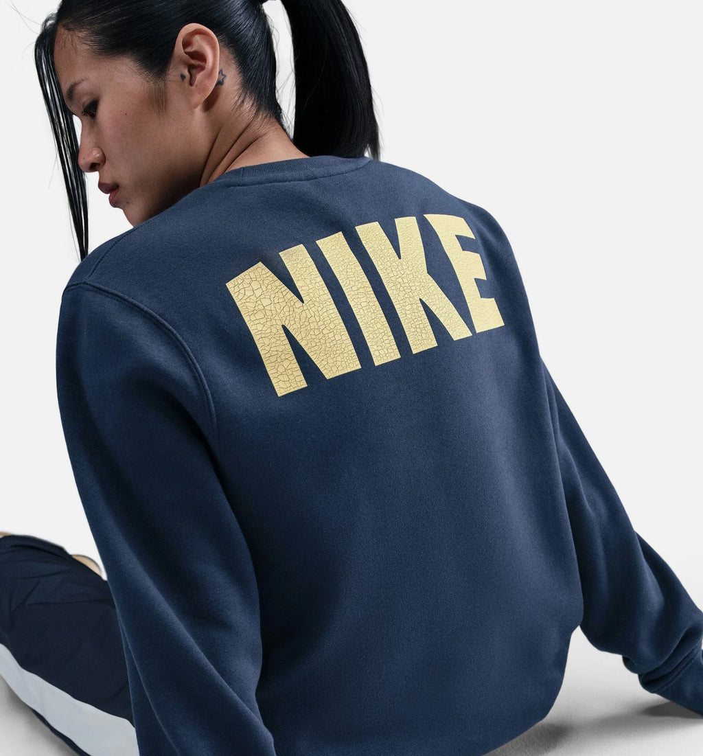 Stranger Things X Nike Fleece Crew Mens Sweatshirt Nike – Гарантія оригінальності – вид ззаду
