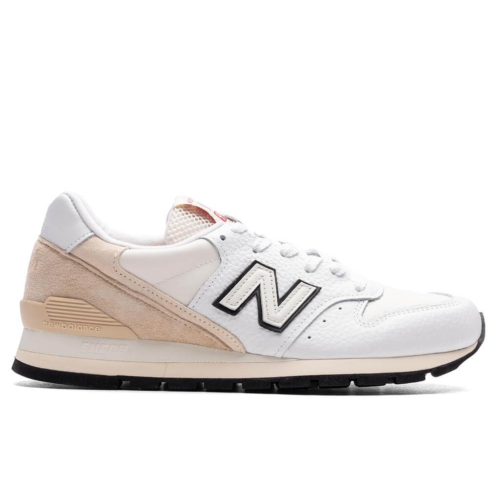 Оригінальна X Aime Leon Dore 996 Made In Usa White New balance – боковий вид