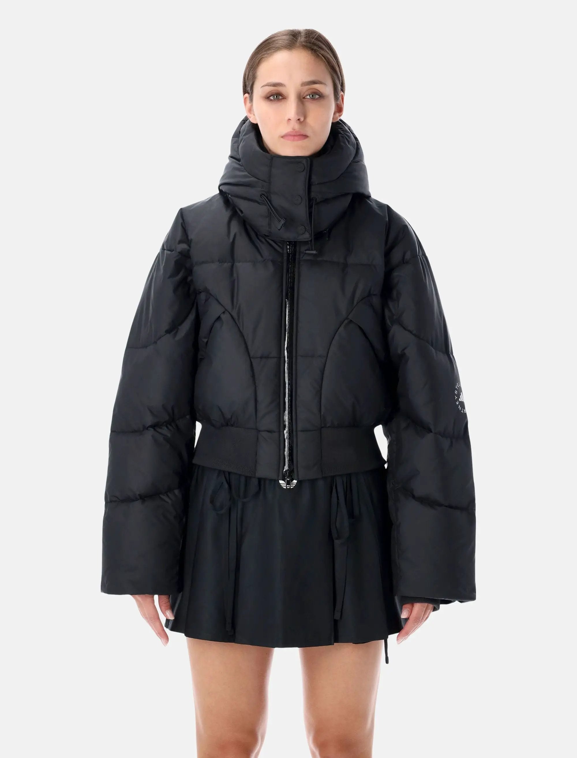 Оригінальна Cropped Down Jacket Adidas – боковий вид