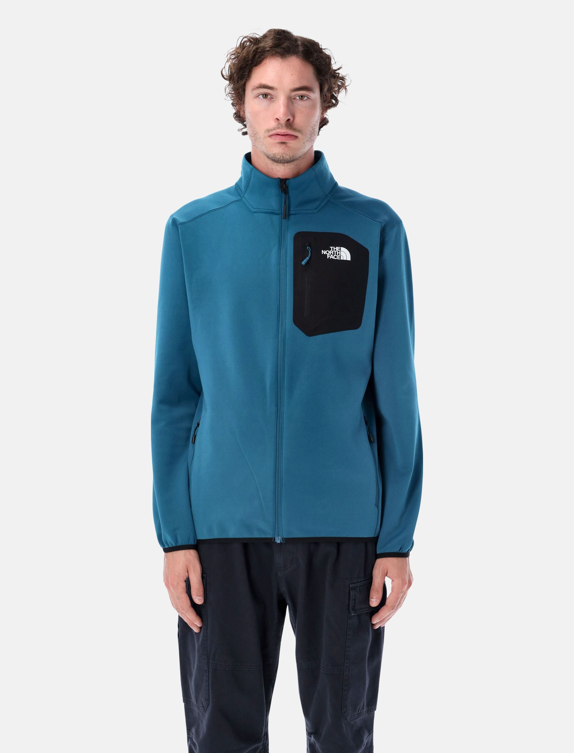 Crest Full Zip Fleece The north face оригінал – Купити в Україні – боковий вид