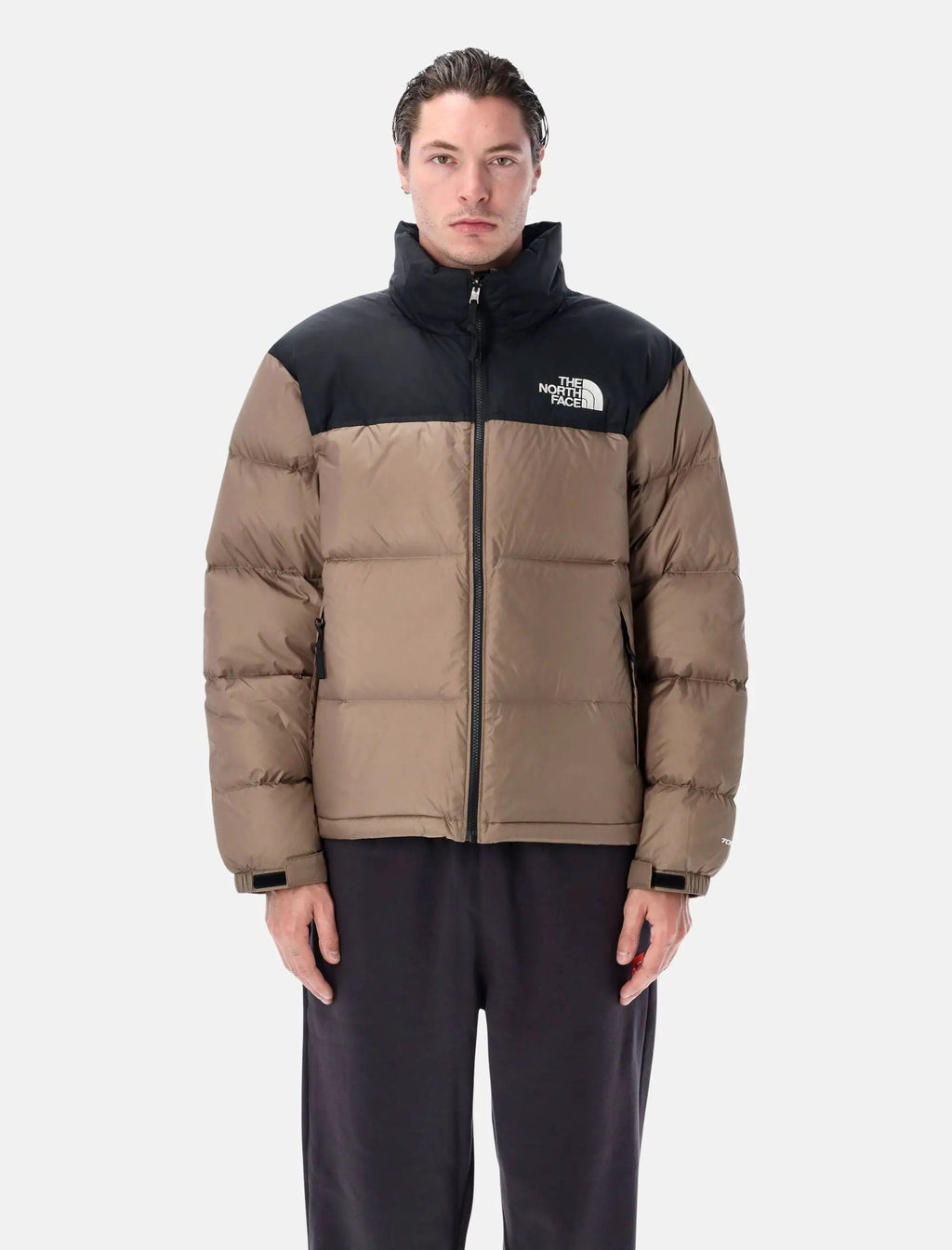 1996 Retro Nuptse Down Jacket The north face – Гарантія оригінальності – боковий вид