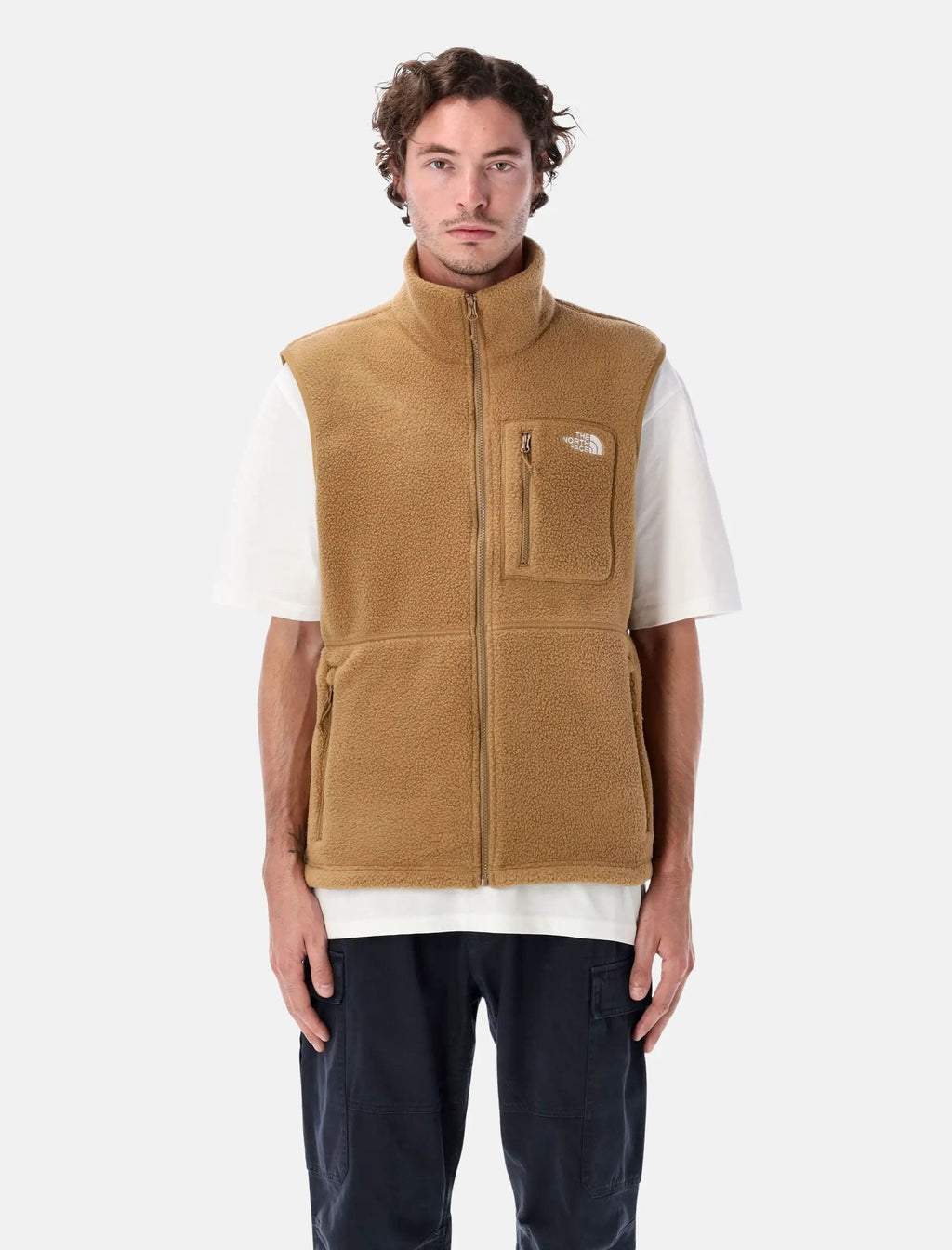 Yumiori Fleece Gilet The north face – Гарантія оригінальності – боковий вид