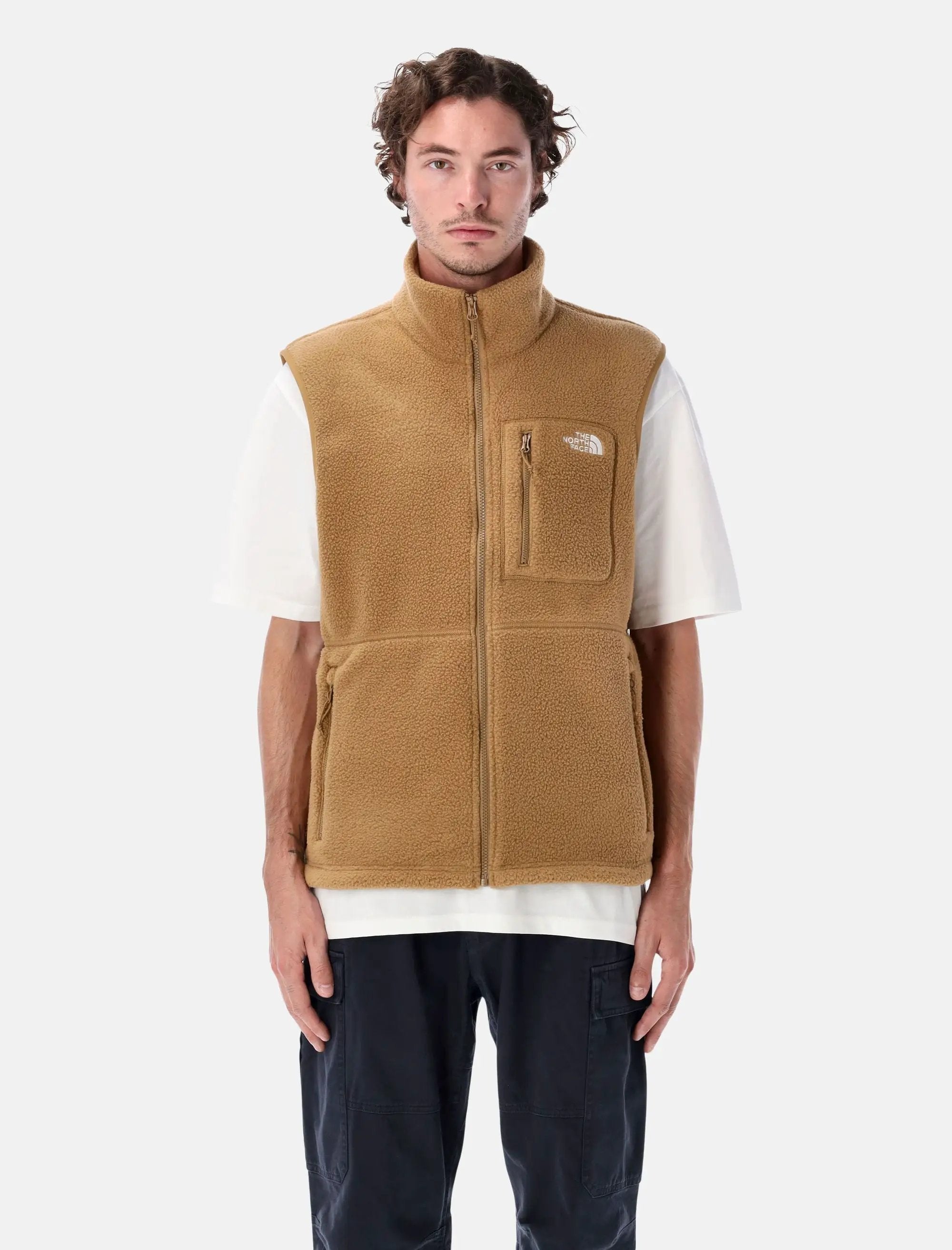 Yumiori Fleece Gilet The north face – Гарантія оригінальності – боковий вид