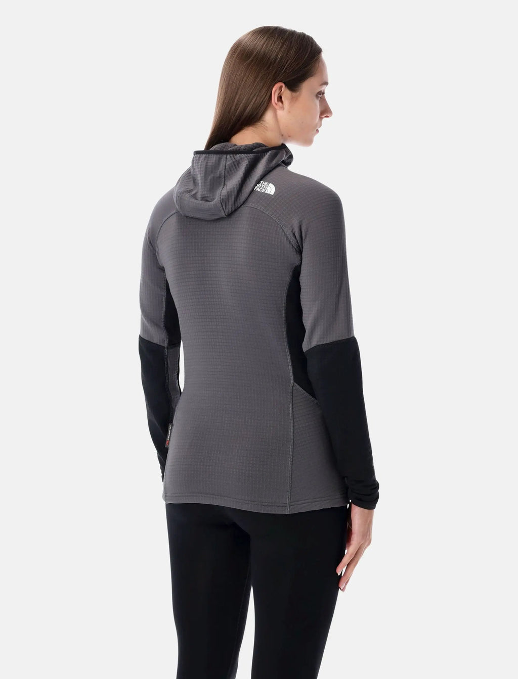 Оригінальна Stormgap Grey Polartec® Hooded Jacket The north face – вид ззаду