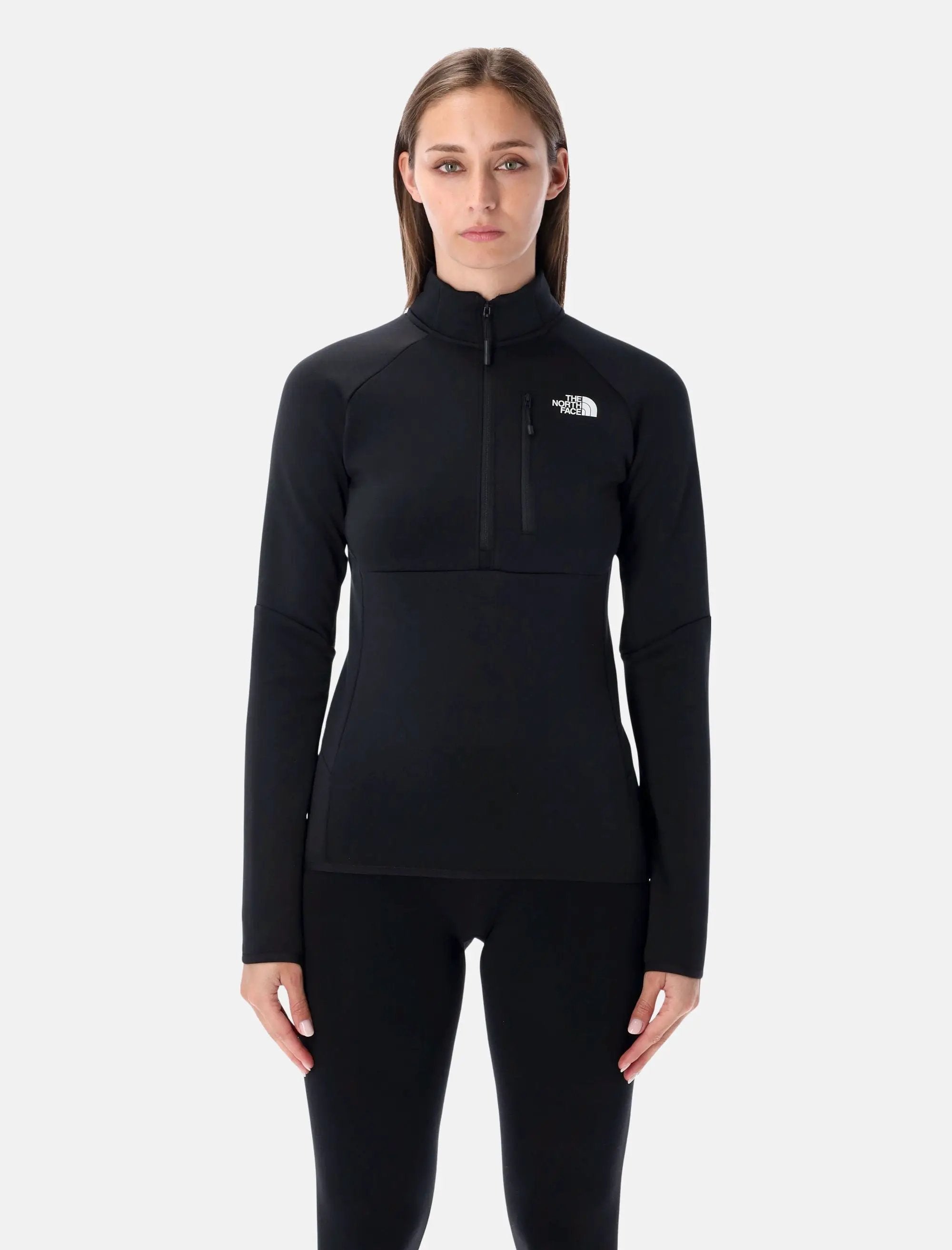 Black Polartec® Meteora Technical Fleece 1 The north face оригінал – Купити в Україні – боковий вид