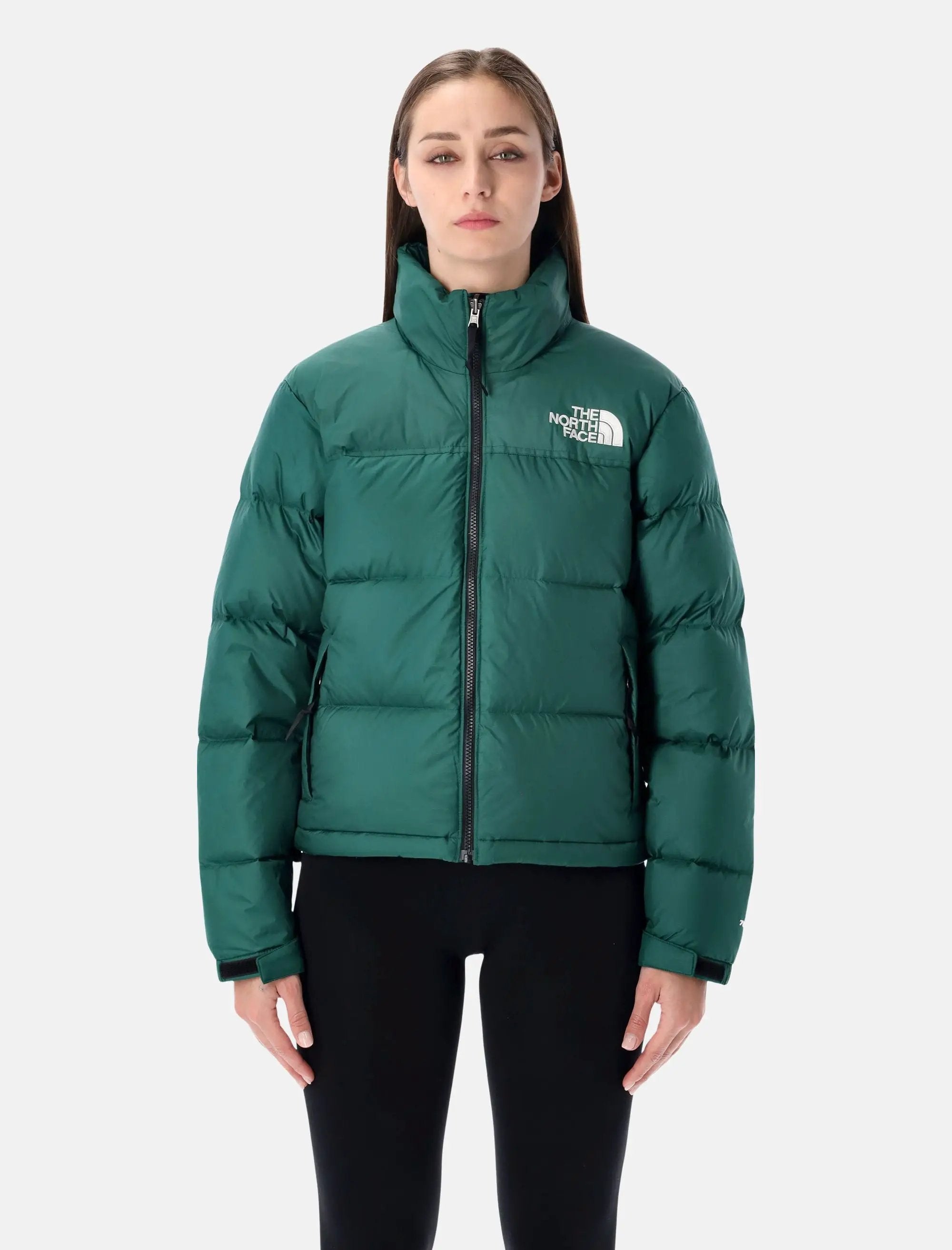 1996 Retro Nuptse Down Jacket The north face – Гарантія оригінальності – боковий вид