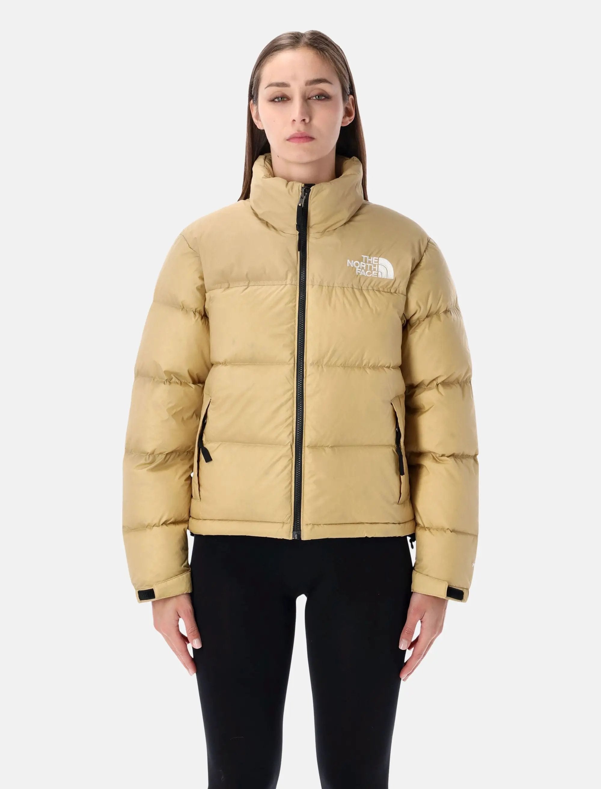 1996 Retro Nuptse Down Jacket The north face – Гарантія оригінальності – боковий вид