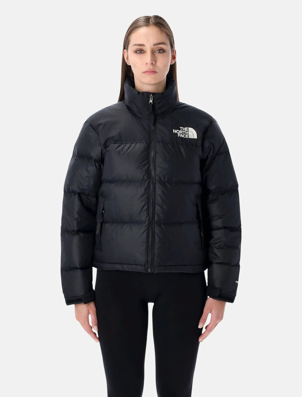 1996 Retro Nuptse Down Jacket The north face – Гарантія оригінальності – боковий вид