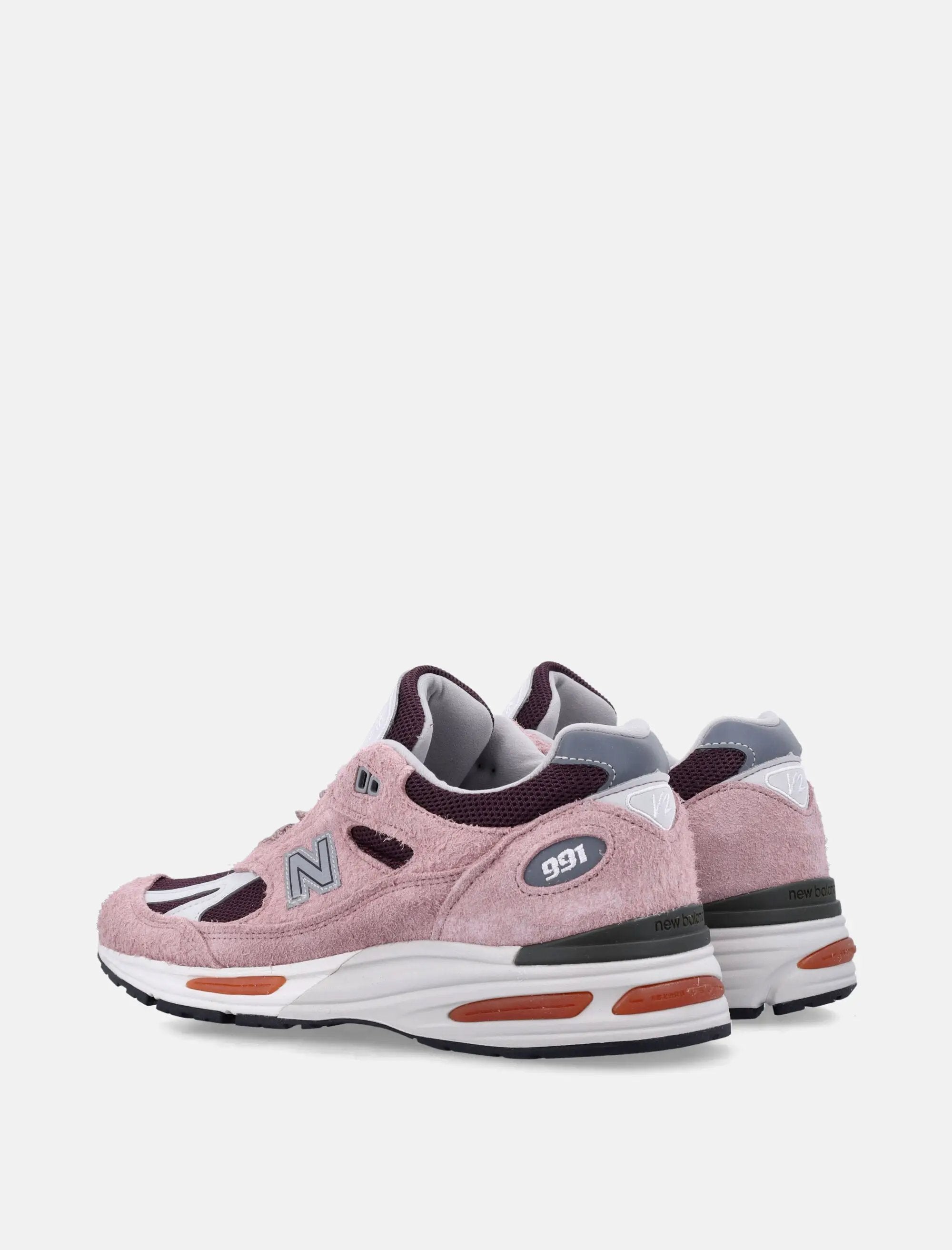 Made In Uk 991v2 Pink New balance – Гарантія оригінальності – збільшений вид