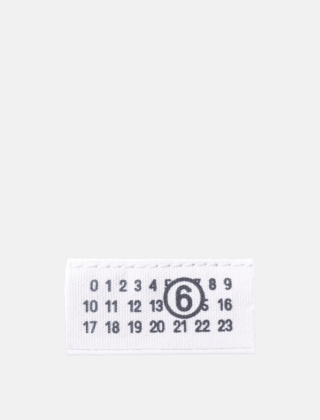 Trompe L`oeil Numeric Clutch Maison margiela – Гарантія оригінальності – боковий вид