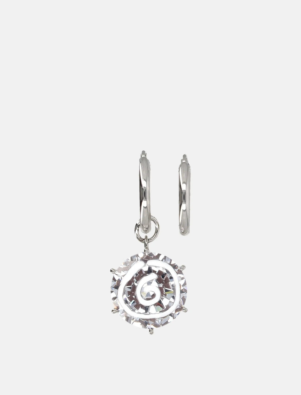 Diamond 6 Crystal Earrings Maison margiela – Гарантія оригінальності – боковий вид