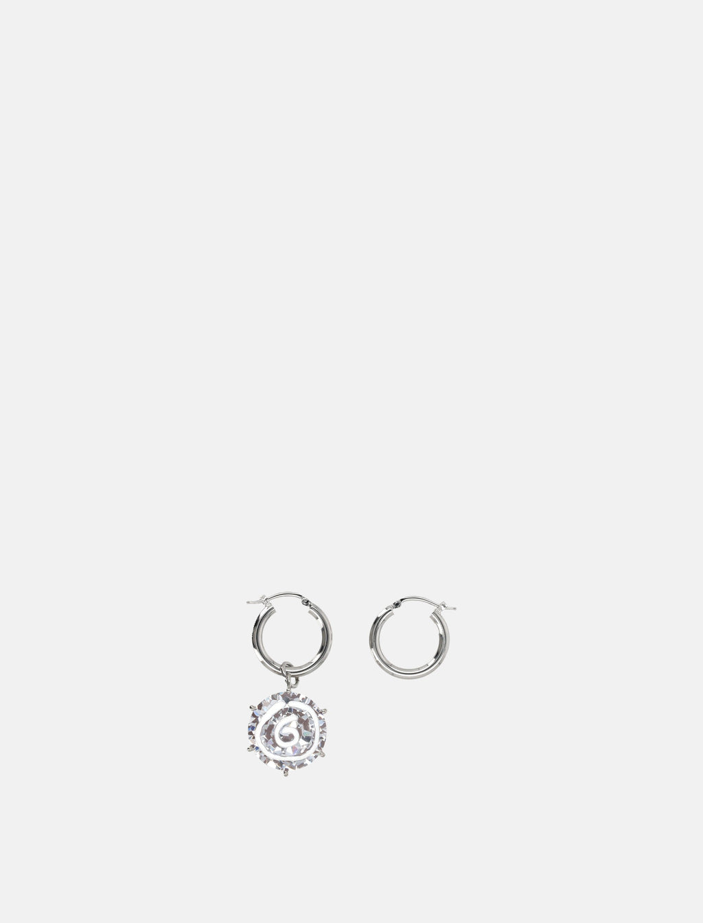 Diamond 6 Crystal Earrings Maison margiela – Гарантія оригінальності – вид ззаду