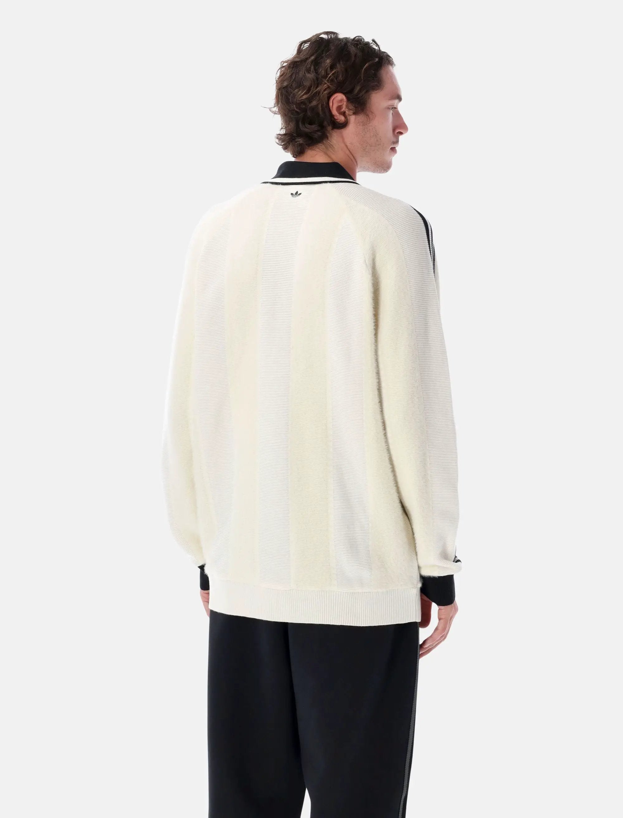 Оригінальна Premium Knitted Quarter Button Jersey Adidas – вид ззаду - ADIDAS