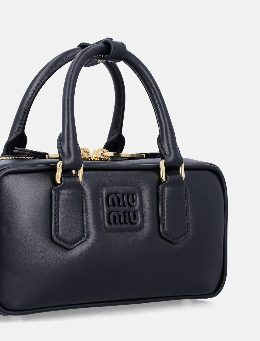 Arcadie Leather Bag Miu miu – Гарантія оригінальності – вид ззаду