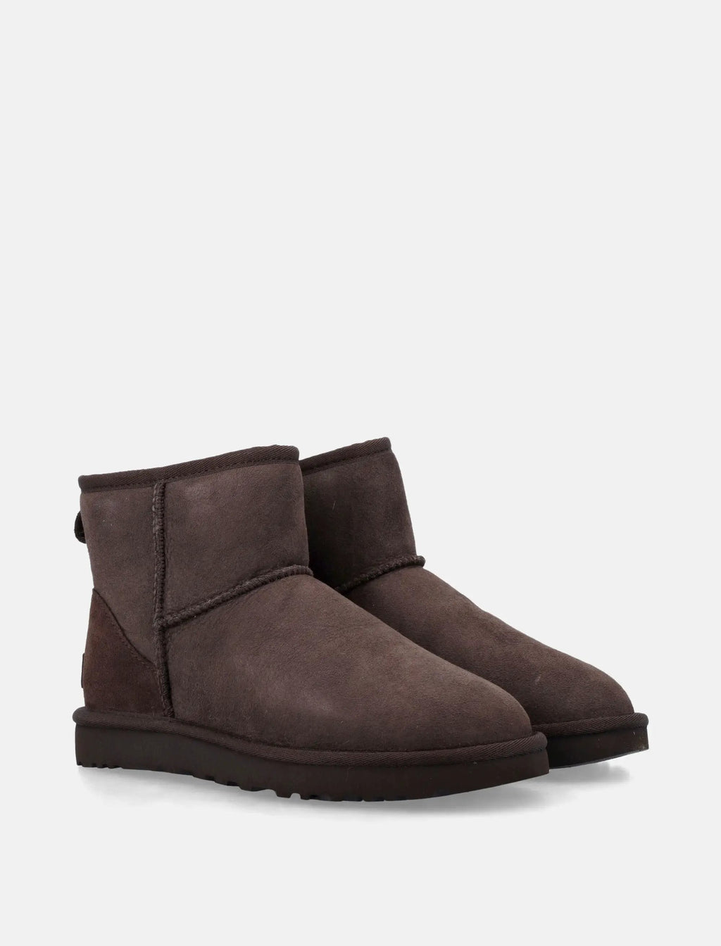 Classic Mini II Suede Boots With Shearling Lining Ugg оригінал – Купити в Україні – вид ззаду
