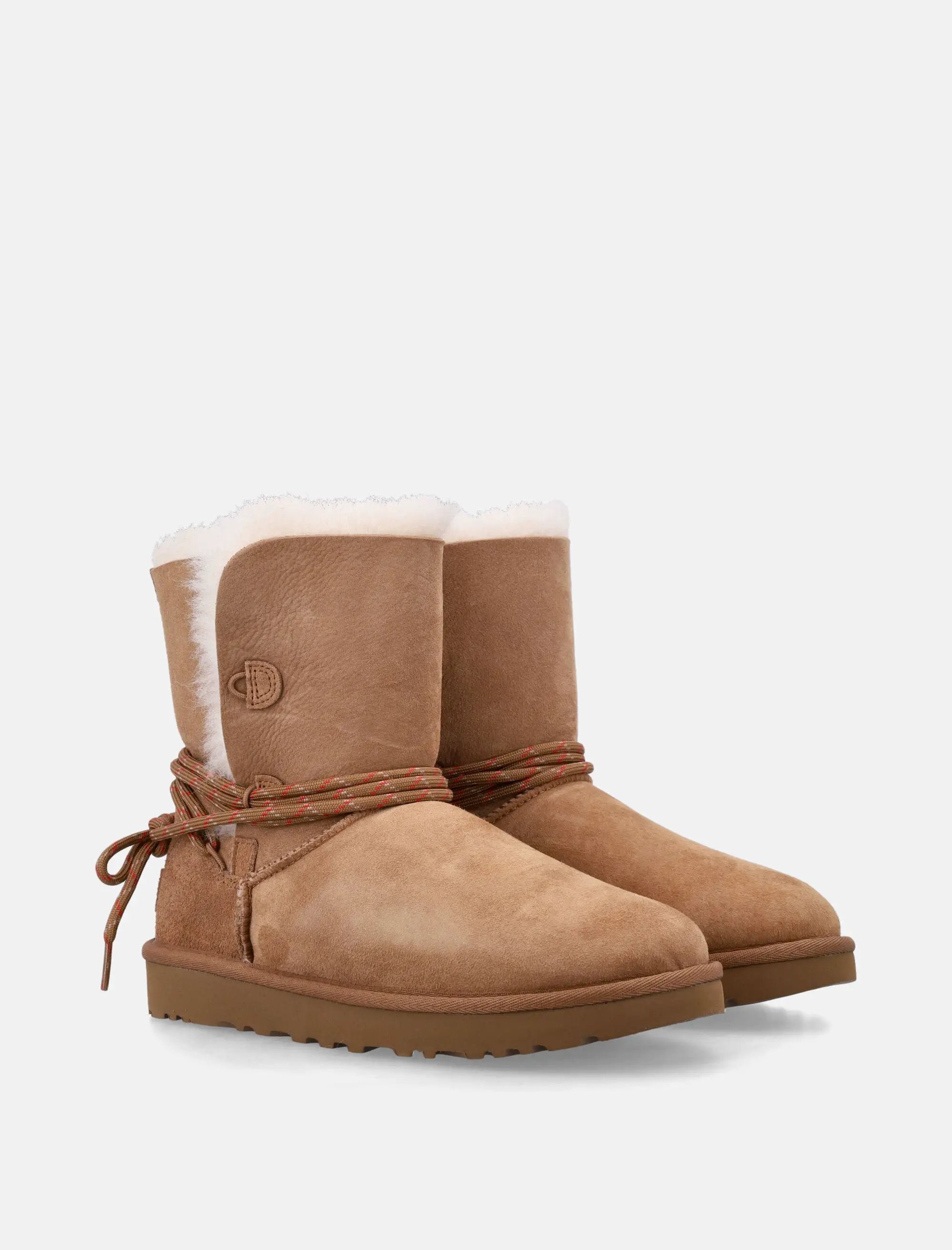 Classic Bailey Tie Sheepskin Boots Ugg оригінал – Купити в Україні – вид ззаду