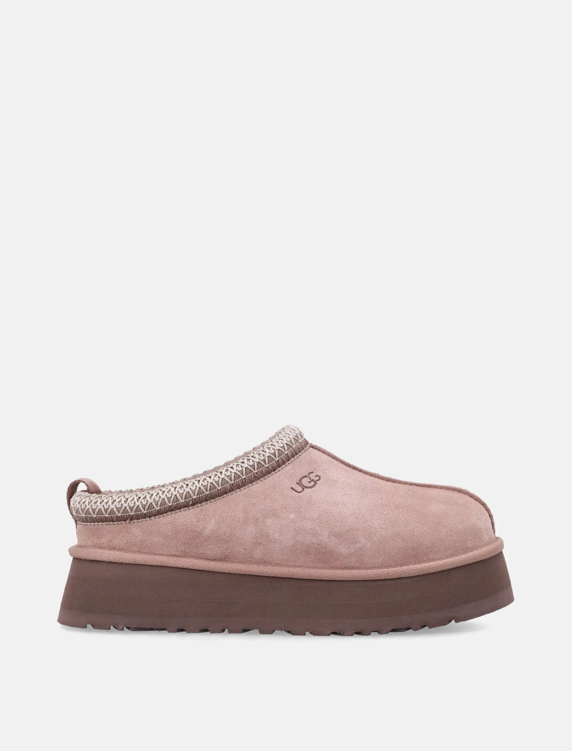 Tazz II Suede Platform Mules Ugg – Гарантія оригінальності – боковий вид