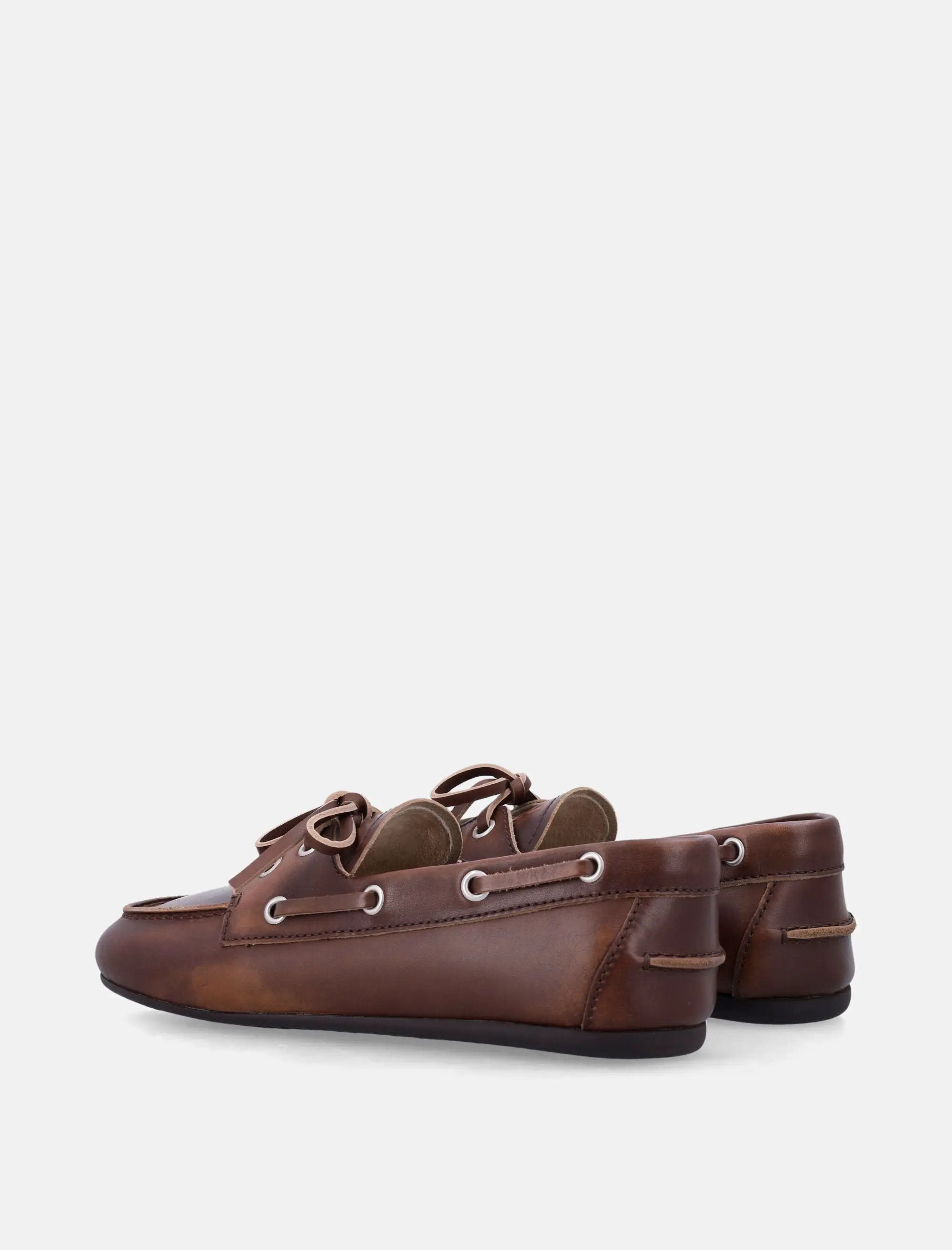 Unlined Bleached Leather Boat Shoes Miu miu оригінал – Купити в Україні – збільшений вид